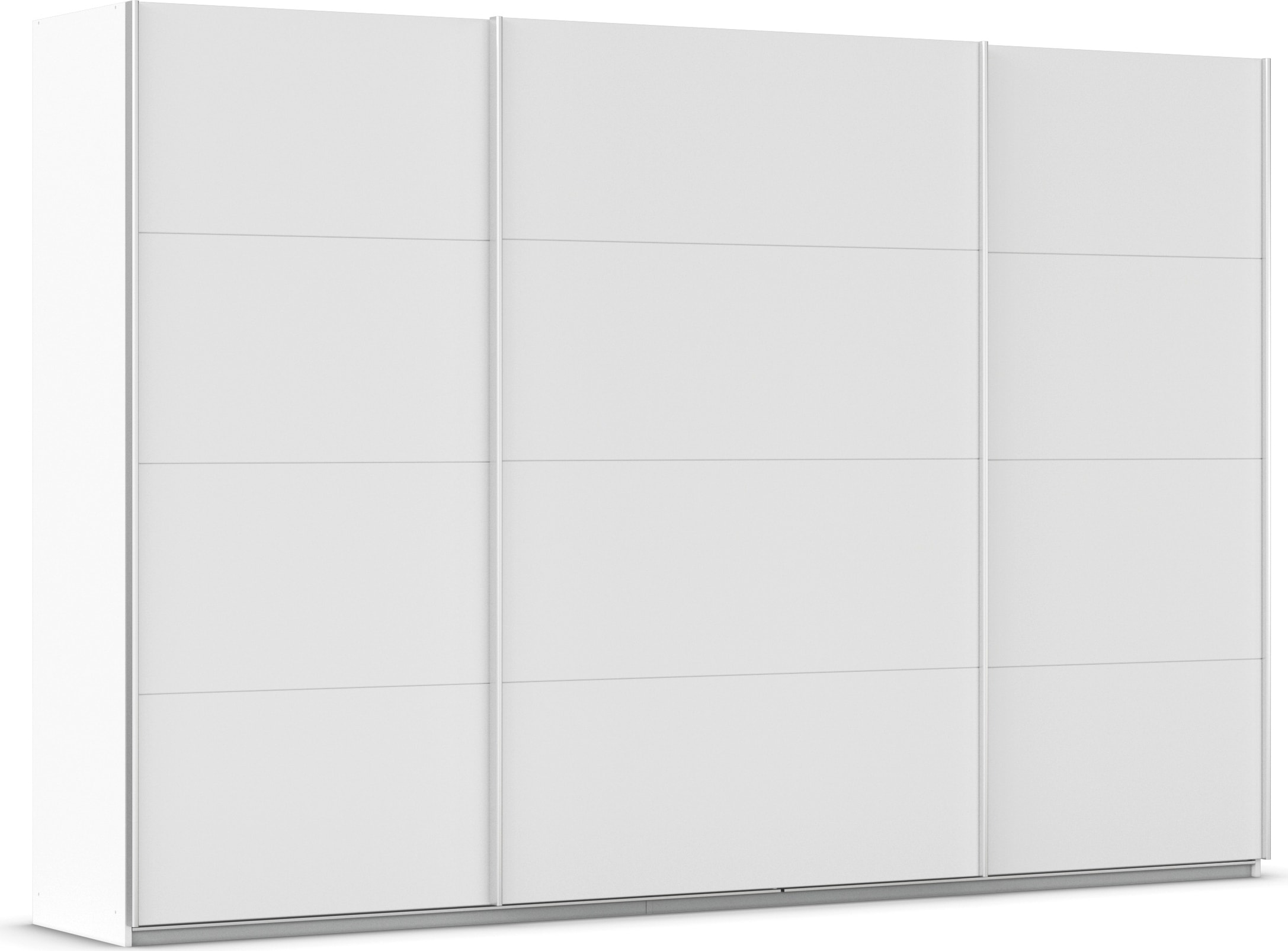OTTO home Schwebetürenschrank "Kleiderschrank Schrank Garderobe AGORDO mit Dekor- oder Hochglanzfront" Breiten 203/271/315/360 cm in drei Griff-Farben - NEU: Farbe SCHWARZ, in 4 Breiten und 2 Höhen MADE IN GERMANY