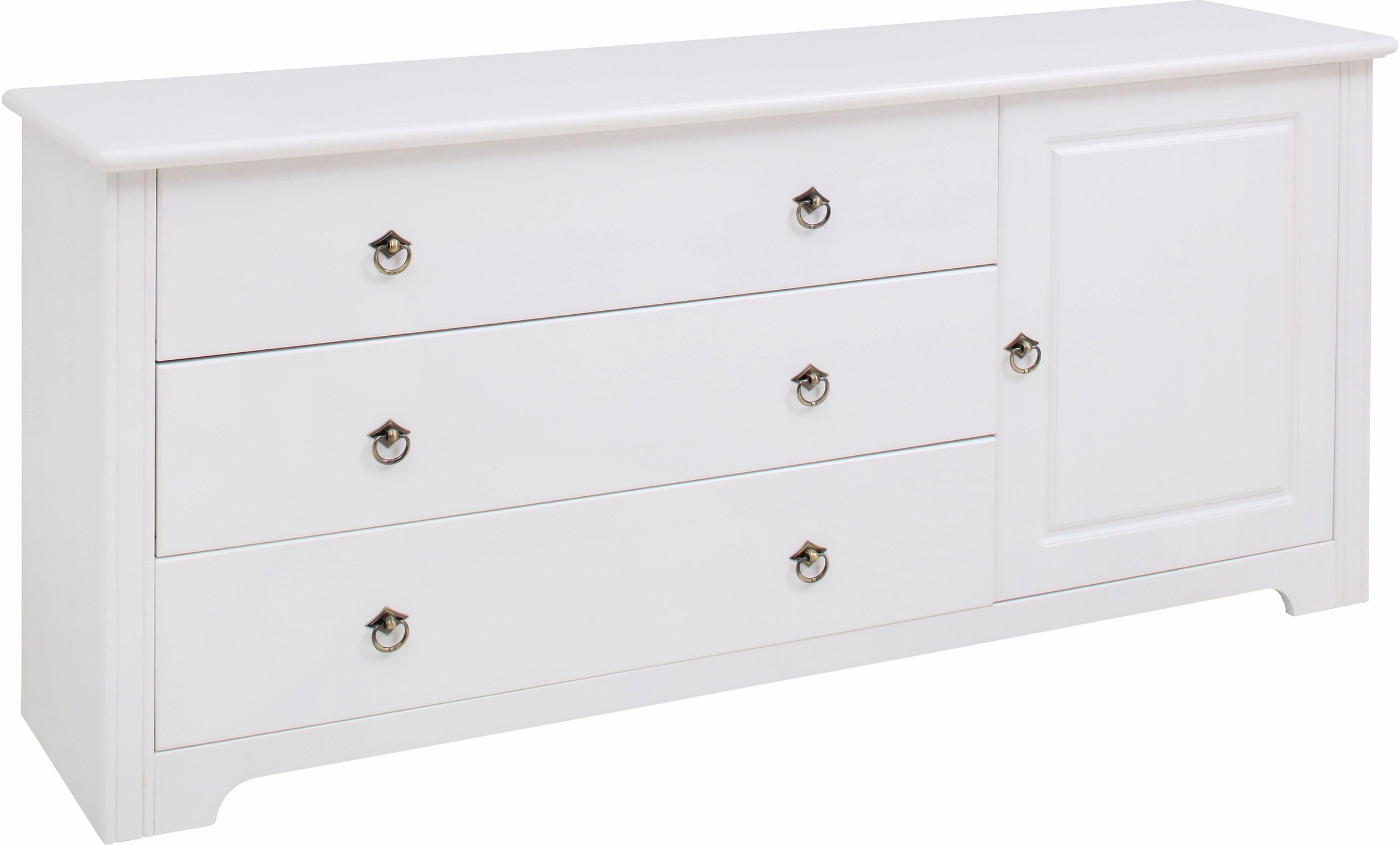 OTTO home Kombikommode "Hugo" aus massiver Kiefer, Breite 152 cm günstig online kaufen