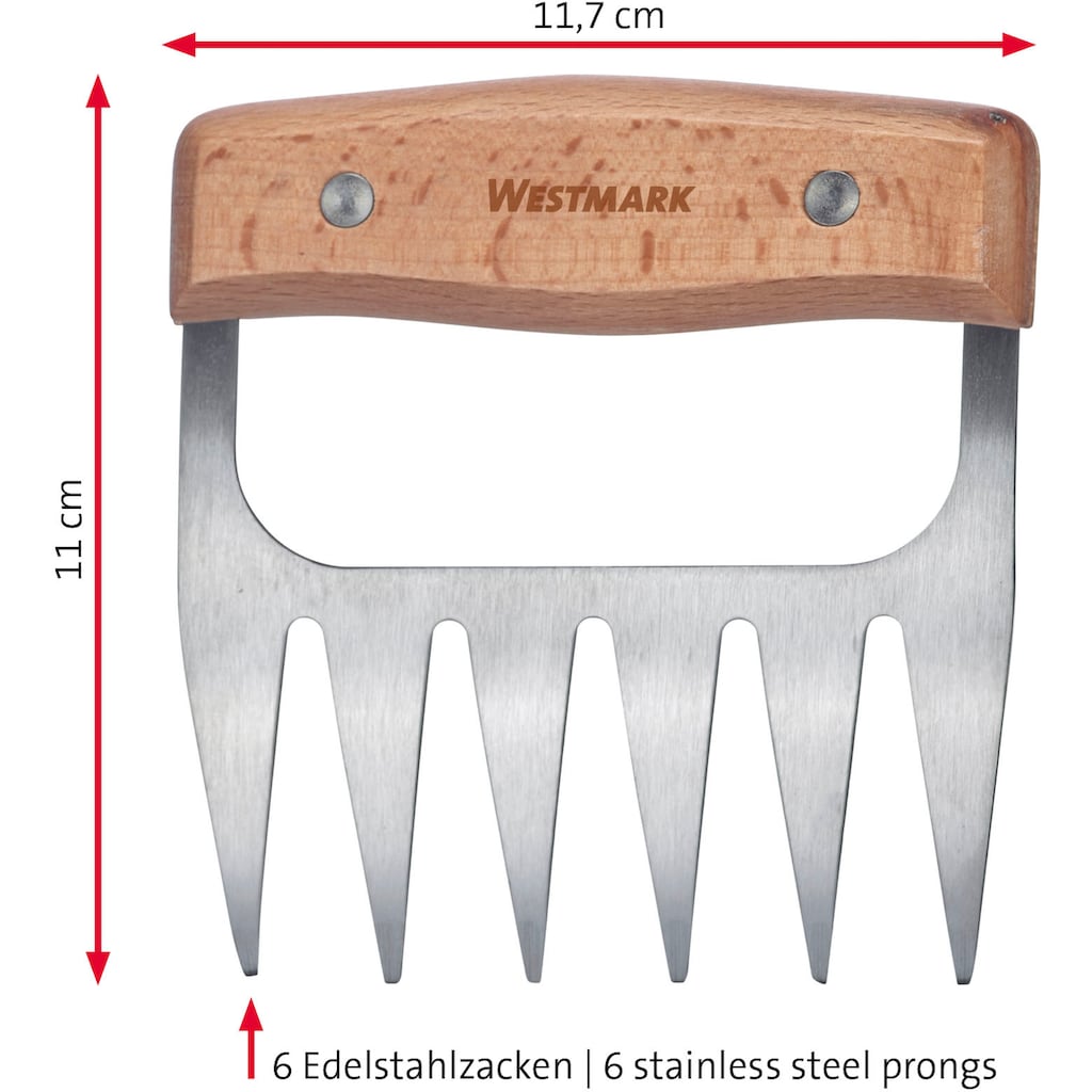 WESTMARK Fleischgabel, (2 tlg.)