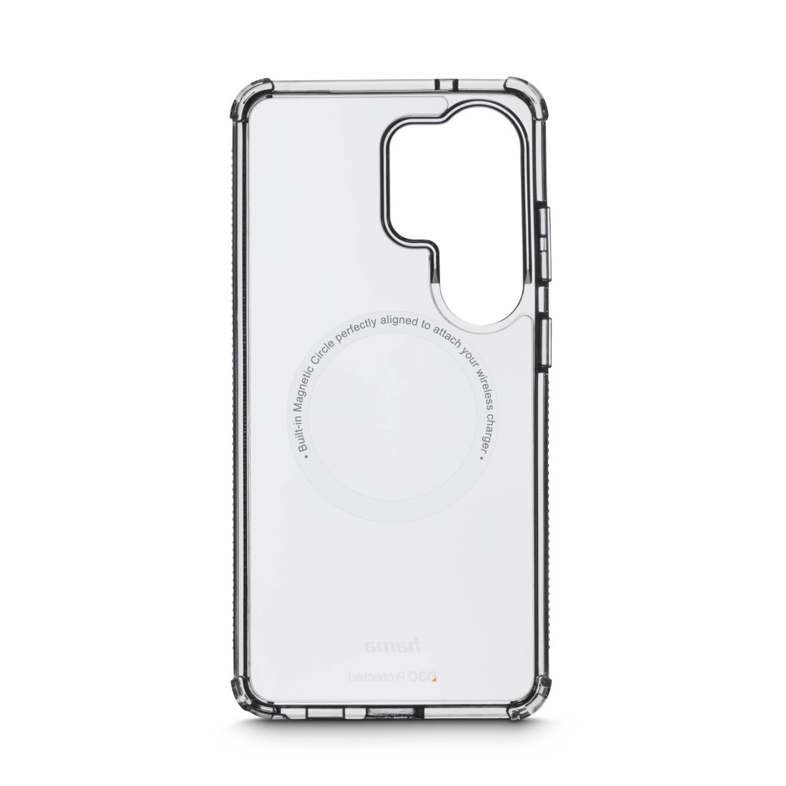 Hama Smartphone-Hülle »Handyhülle für Galaxy S26 Ultra, magnetisch, durchsichtig« Samsung Galaxy S26 Ultra ultradünn, transparent, vergilbungsarm, bezogene Seitentasten