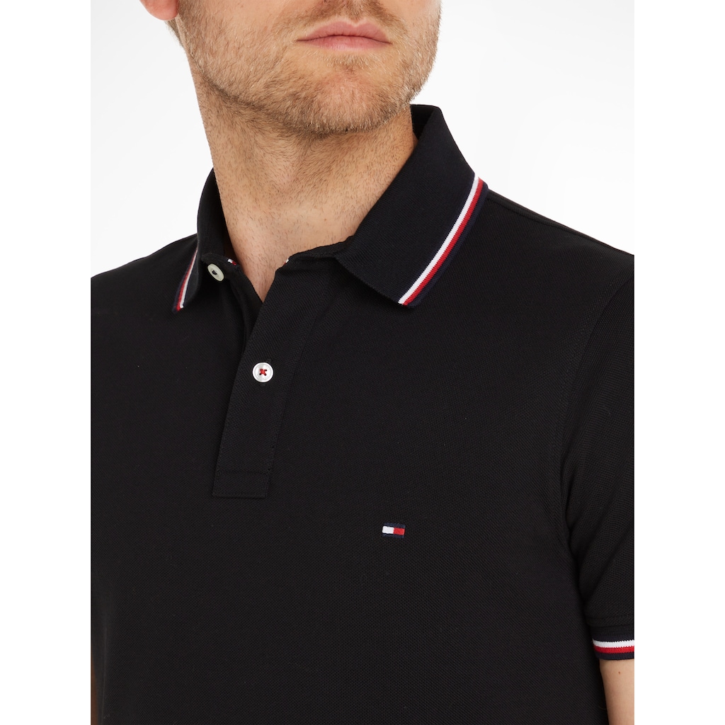 Tommy Hilfiger Poloshirt »TOMMY TIPPED SLIM POLO«