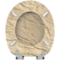 Sanilo WC-Sitz »Sand Stone«, mit Absenkautomatik