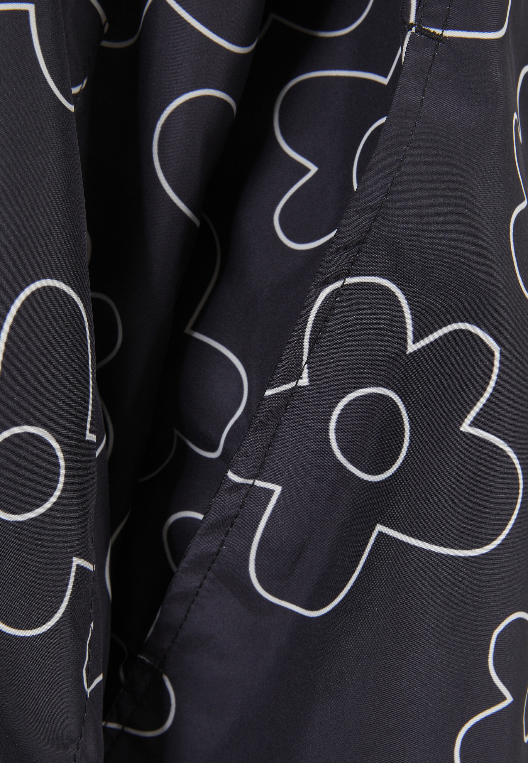 URBAN CLASSICS Funktionsmantel »Urban Classics Herren Flower AOP Pull Over Jacket«