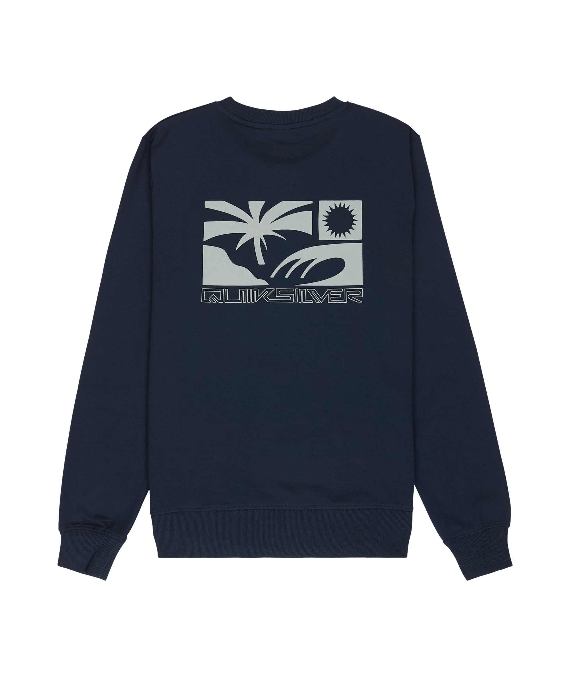 Quiksilver Sweatshirt "BASIC GRAPHIC CREW", sportlicher Stil, vielseitig ei günstig online kaufen