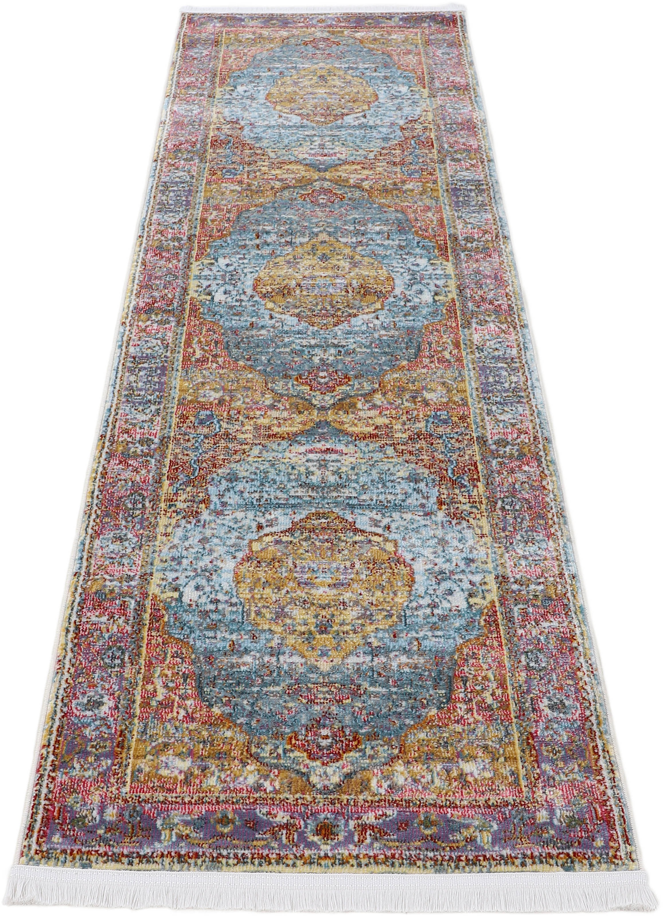 carpetfine Teppich "Esha, auch als Läufer erhältlich" rechteckig 8 mm Höhe günstig online kaufen