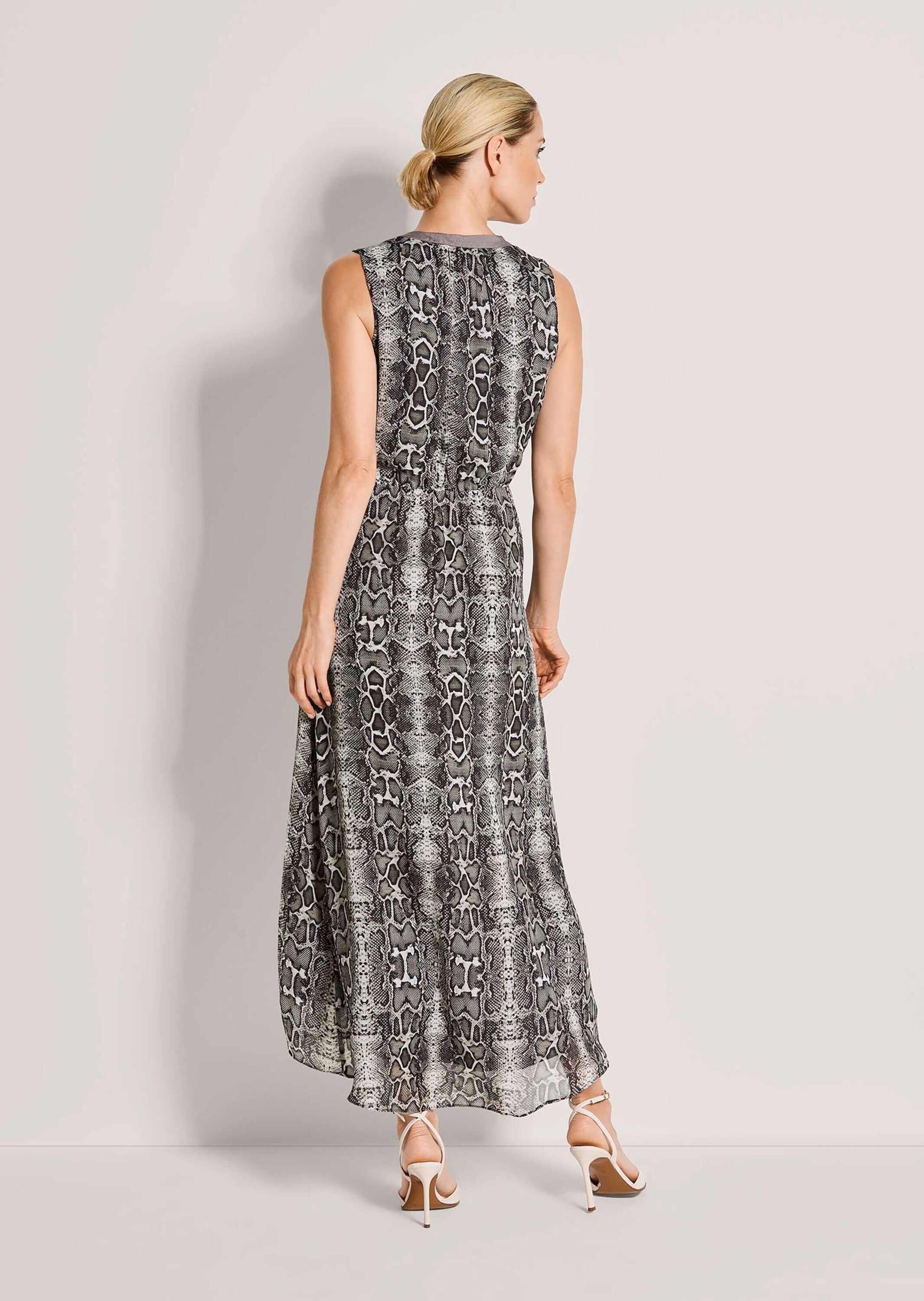 MADELEINE Midikleid »Chiffonkleid Sommerkleid mit Schlangenmuster«