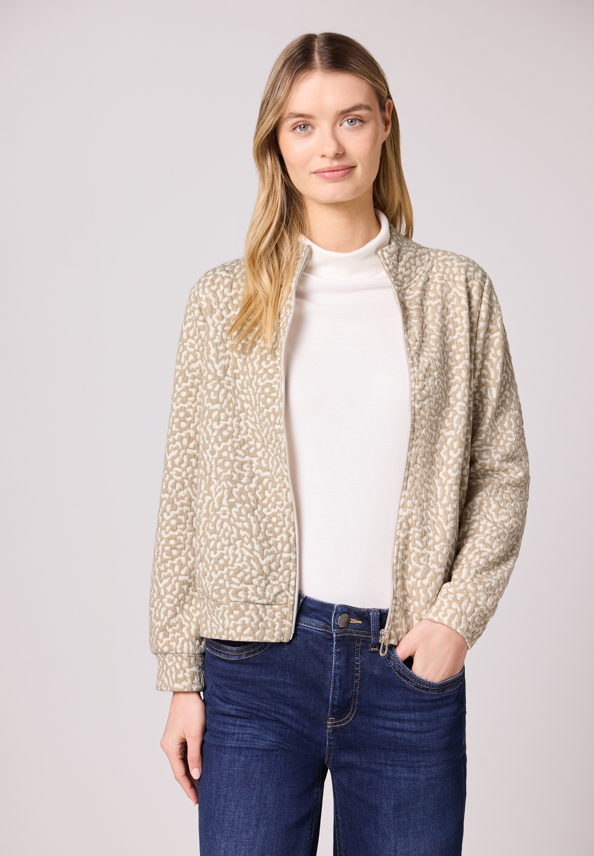 STREET ONE Cardigan mit Struktur-Muster günstig online kaufen