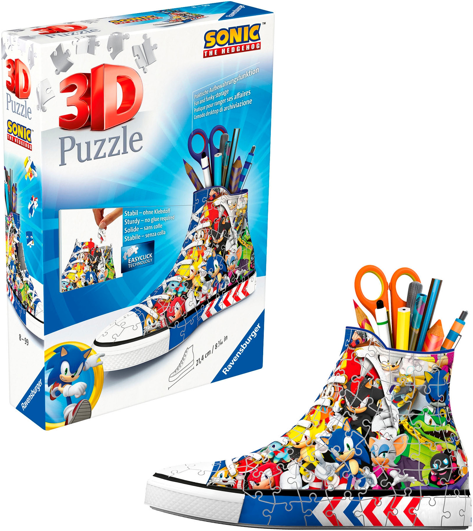 Ravensburger Puzzle »Sneaker Sonic the Hedgehog«, (112 tlg.), Made in Europe