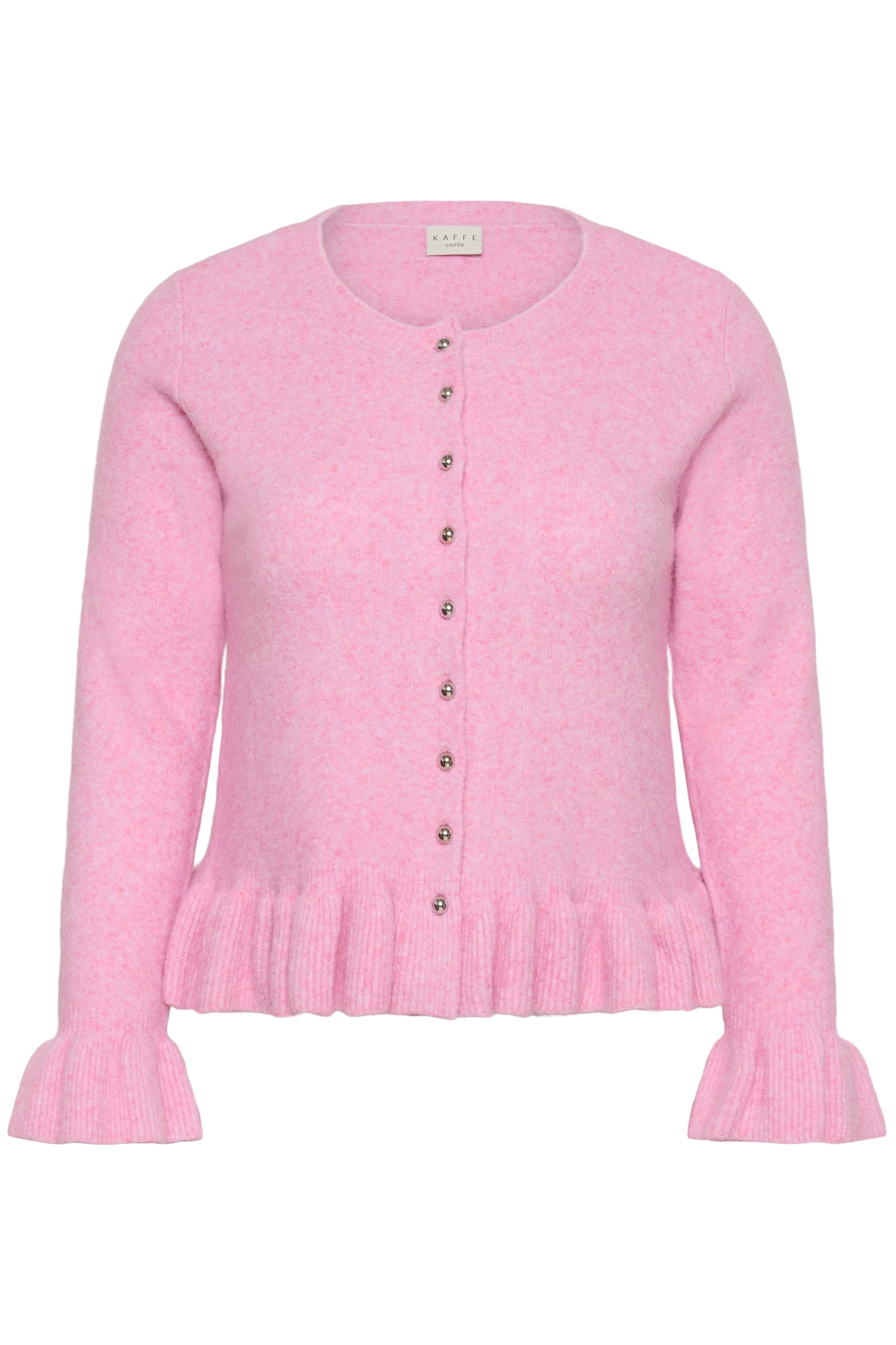 KAFFE Curve Strickjacke "Damen Strickjacke KCemmi"