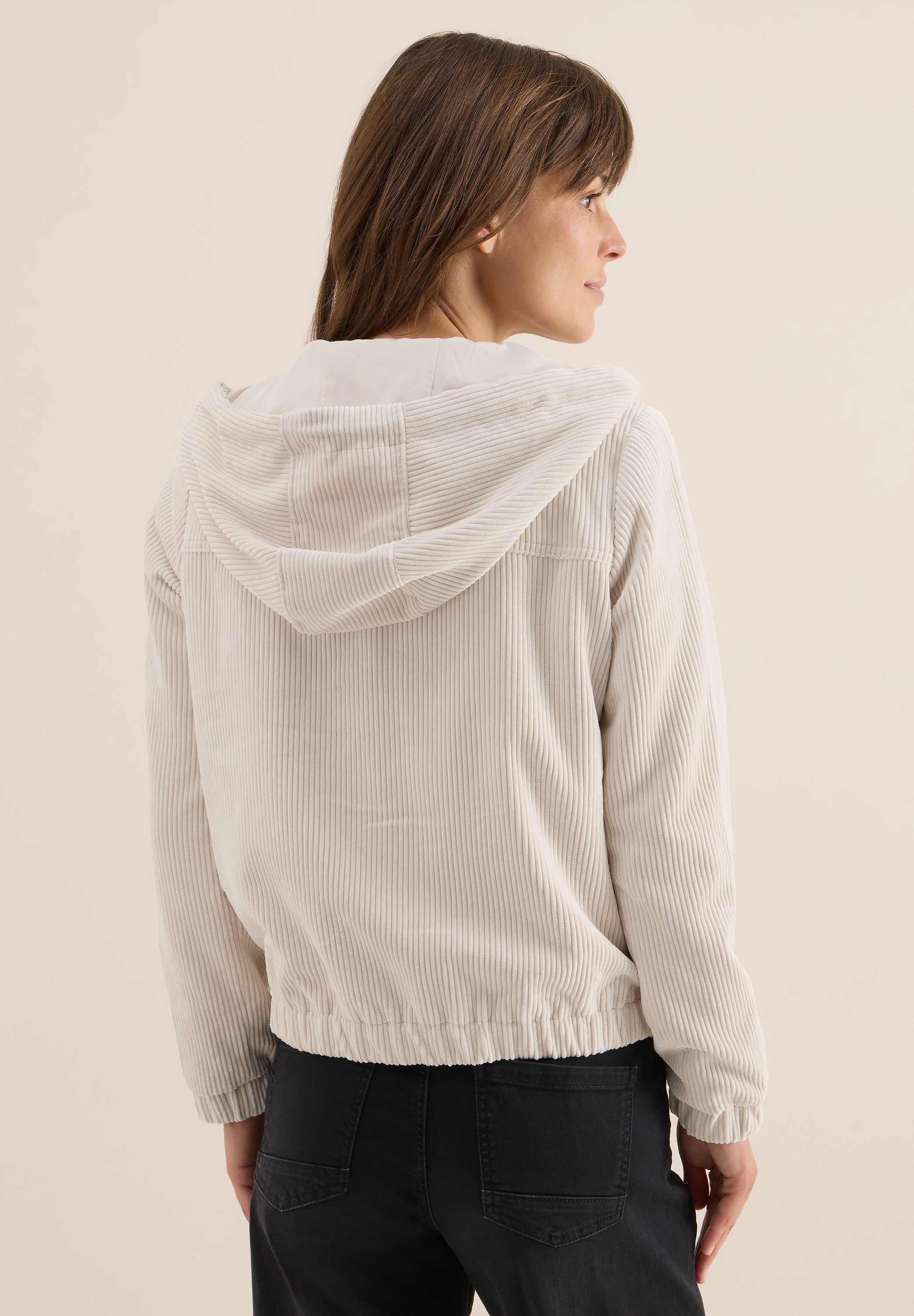 Cecil Cordjacke mit Kapuze mit Kapuze mit Tunnelzugband günstig online kaufen