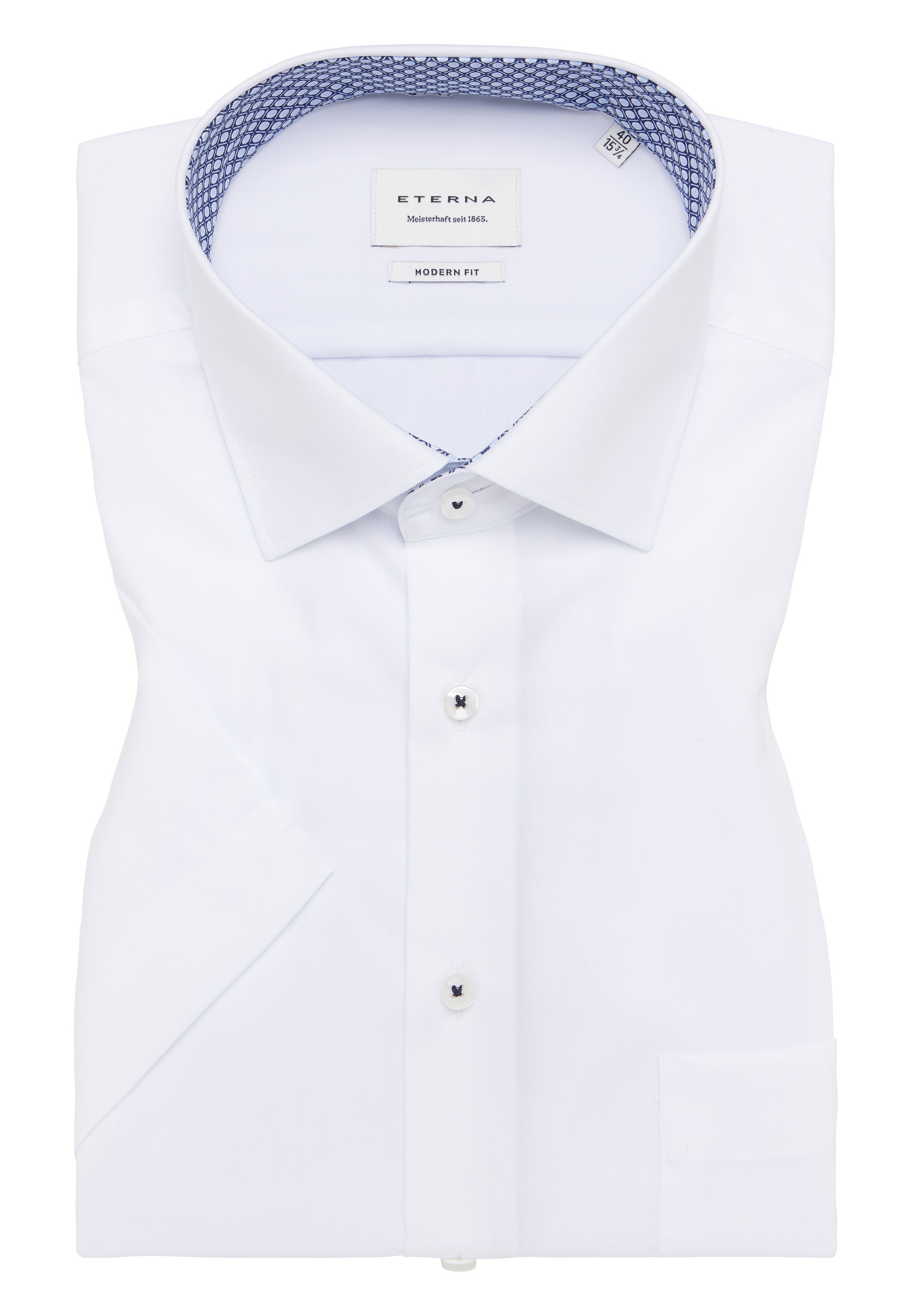 Eterna Kurzarmhemd »MODERN FIT«, NON IRON (bügelfrei)