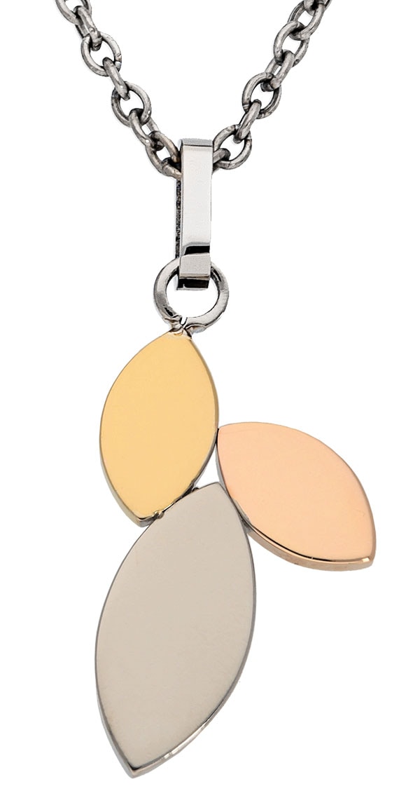 TITANIA Kette mit Anhänger »Titankette mit Anhänger« tricolor
