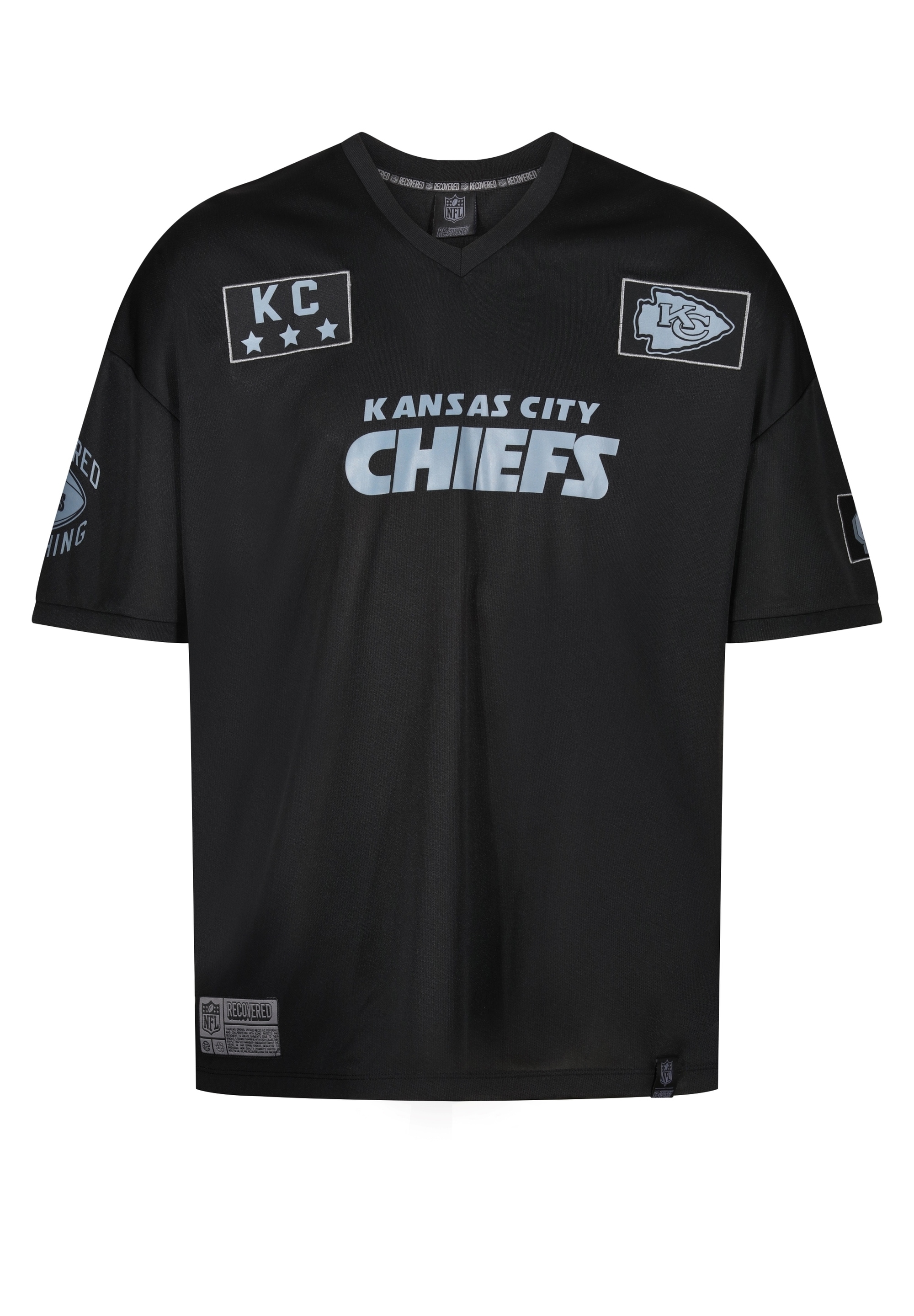 Recovered T-Shirt »NFL Chiefs KC 60 Oversized«, (1 tlg.), für alle Fans der Kansas City Chiefs