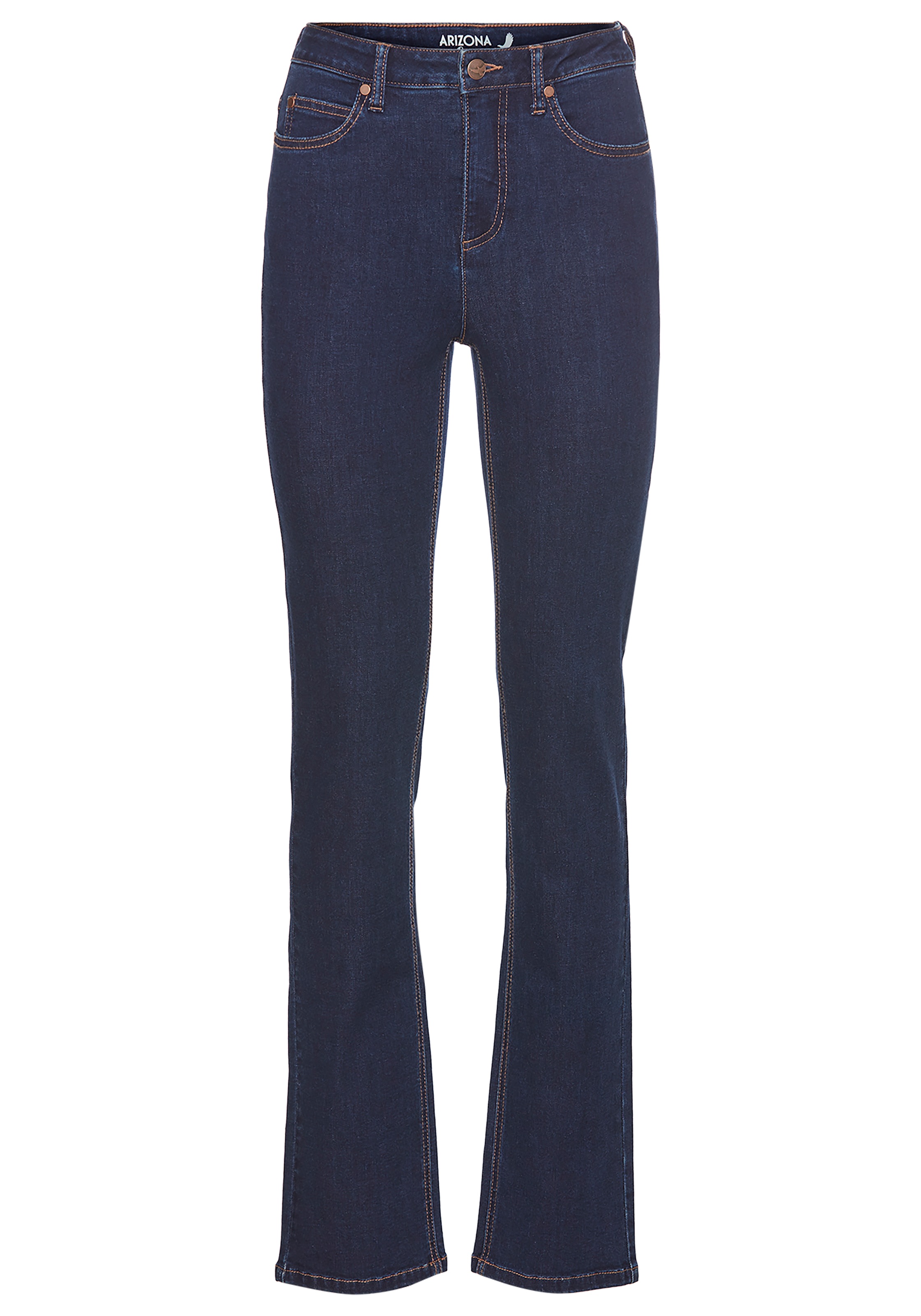 Arizona Straight Leg Jeans Blue Size 38 3