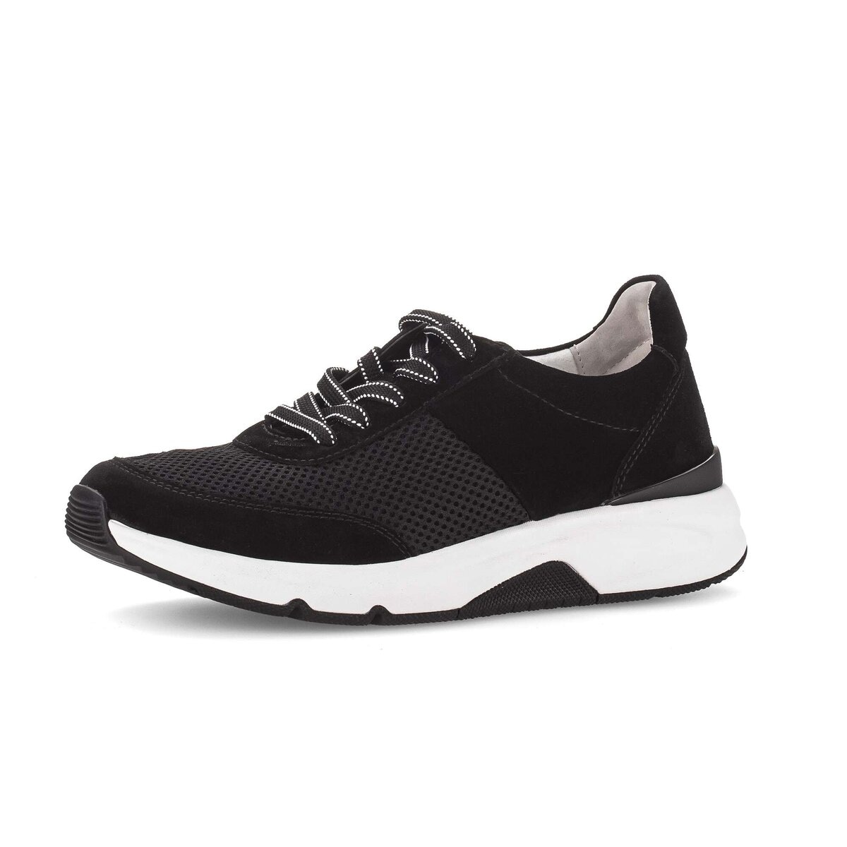 Gabor Sneaker "Sneaker low Materialmix Leder/Lederimitat" günstig online kaufen