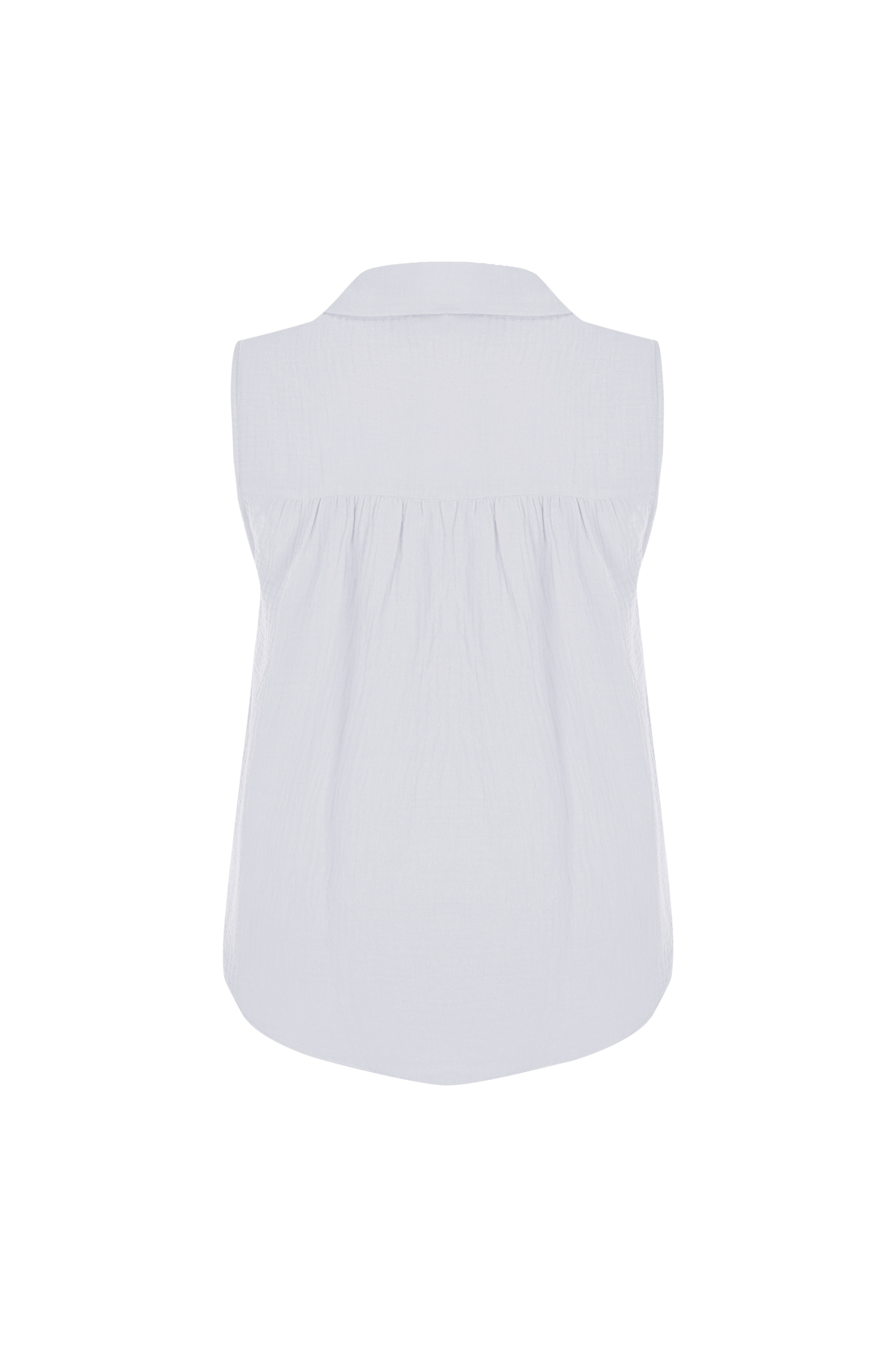 freshlions Klassische Bluse »Ruth«, im ärmellosen Design