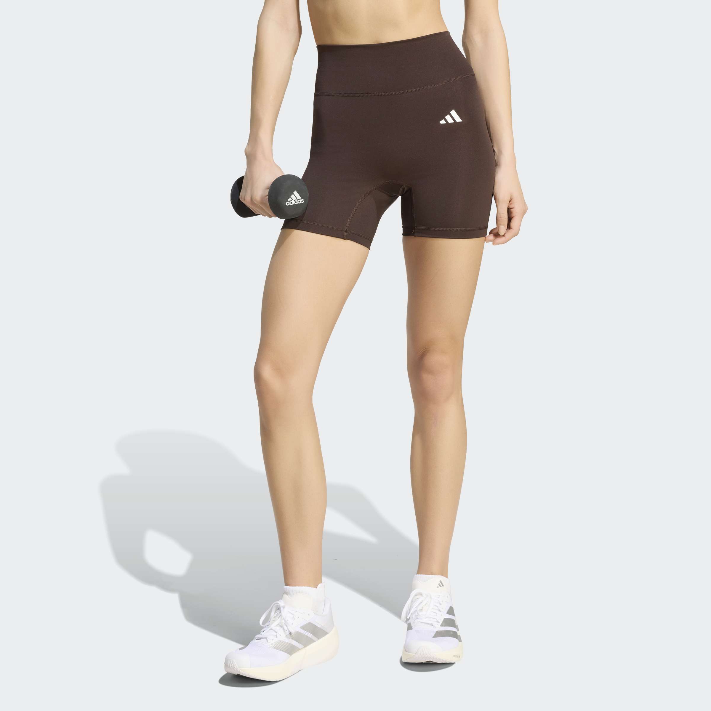 adidas Performance "OPTIME ESSENTIALS WORKOUT KURZE LEGGINGS" für Erwachsene, mit sportlichem Stil