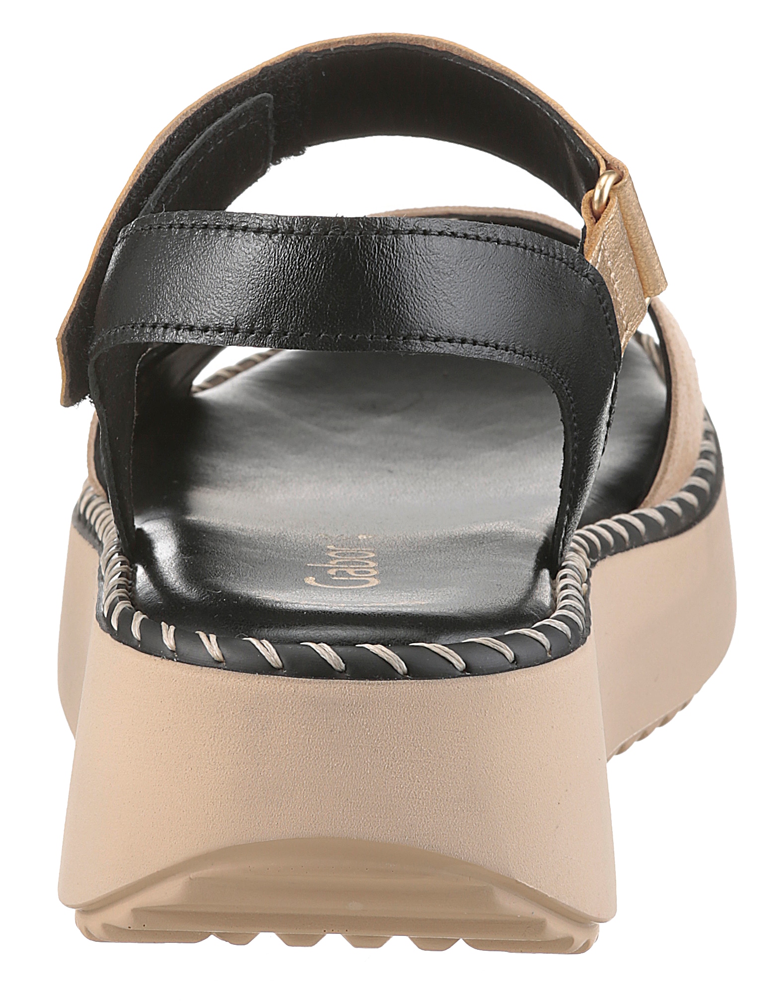 Gabor Sandalette, Plateau, Keil, Riemchensandale mit Best Fitting-Ausstattung