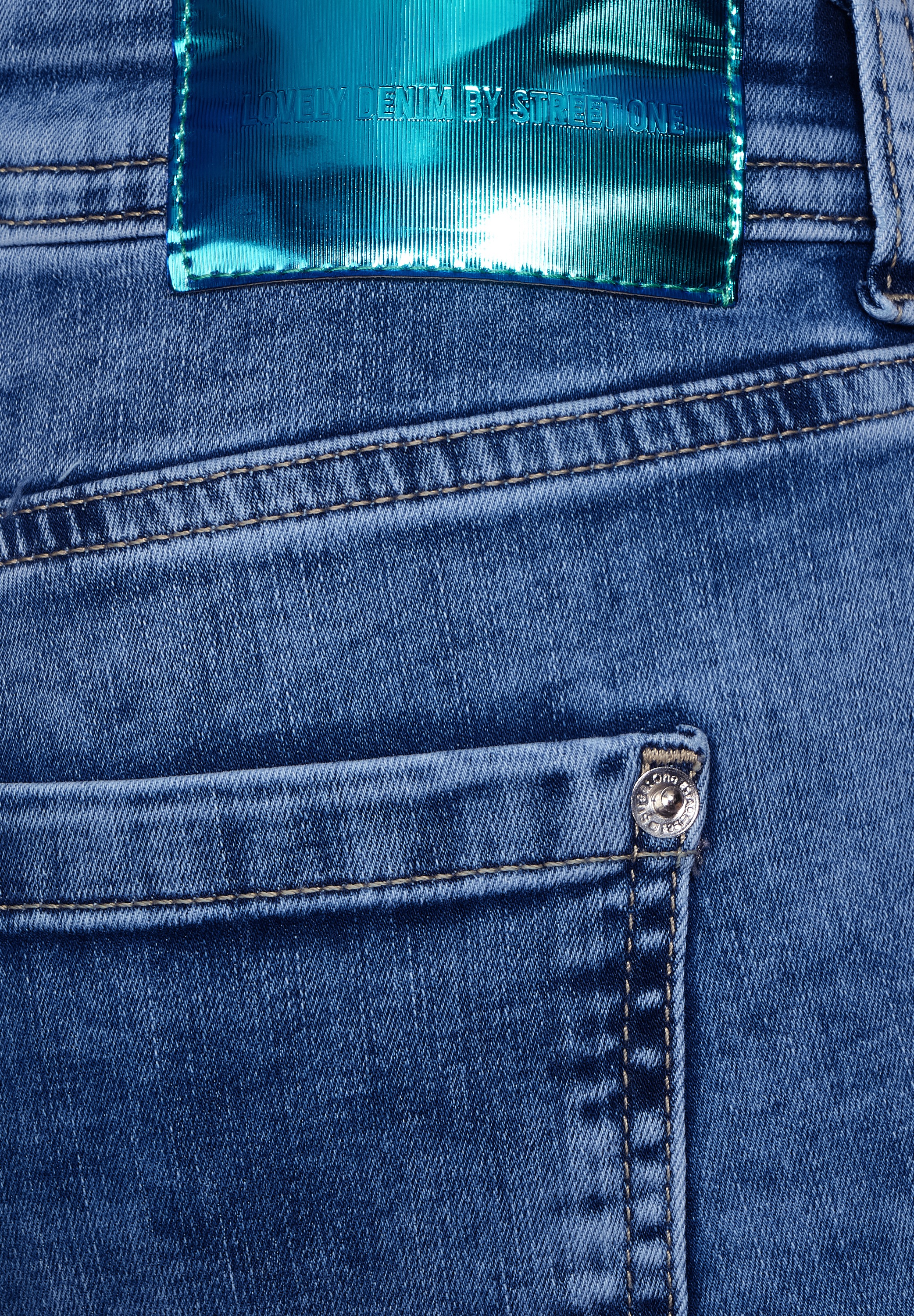 STREET ONE 3/4-Jeans, 5-Pocket-Style