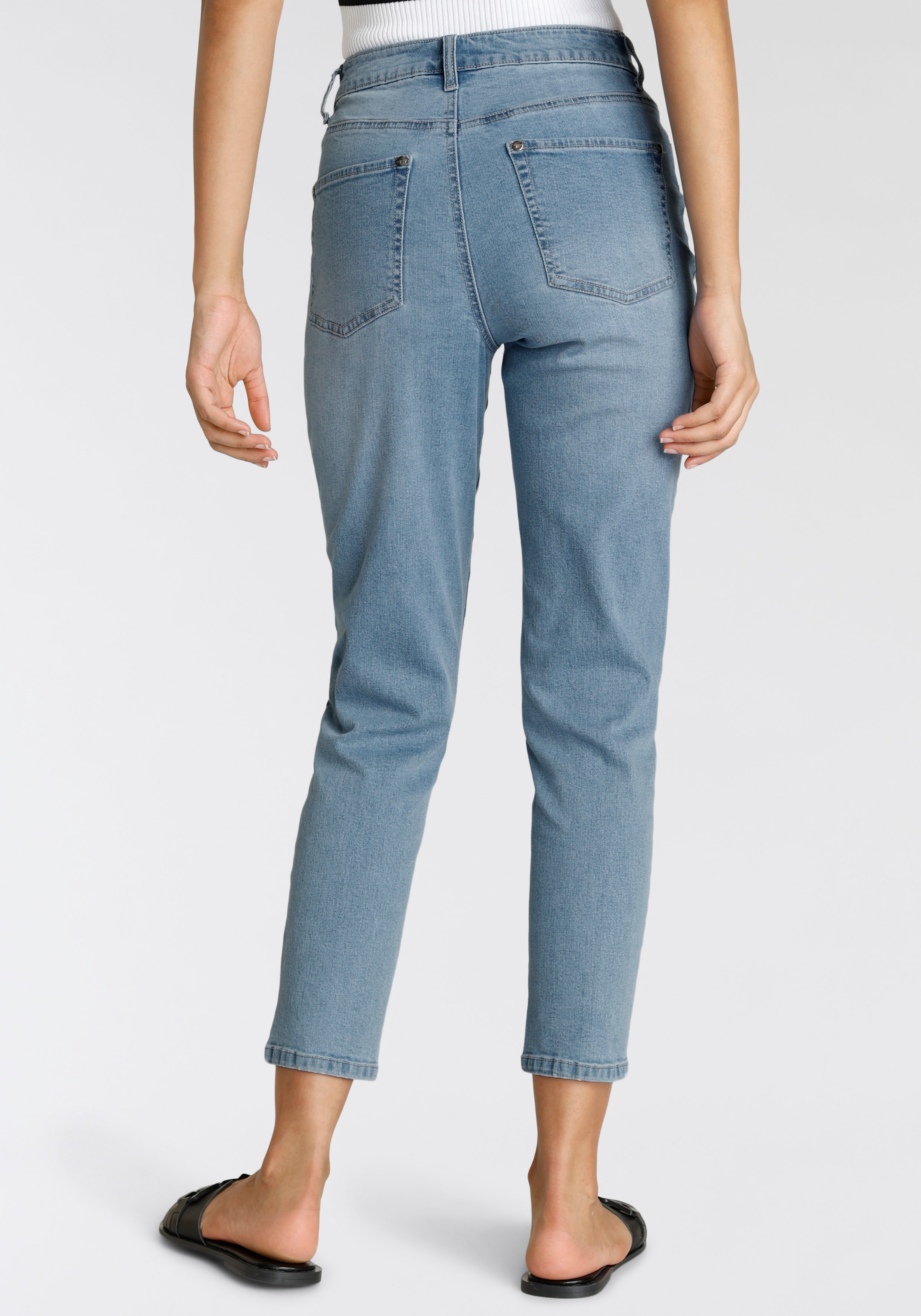 Tamaris Mom-Jeans, mit hohem Bund für bestellen | BAUR