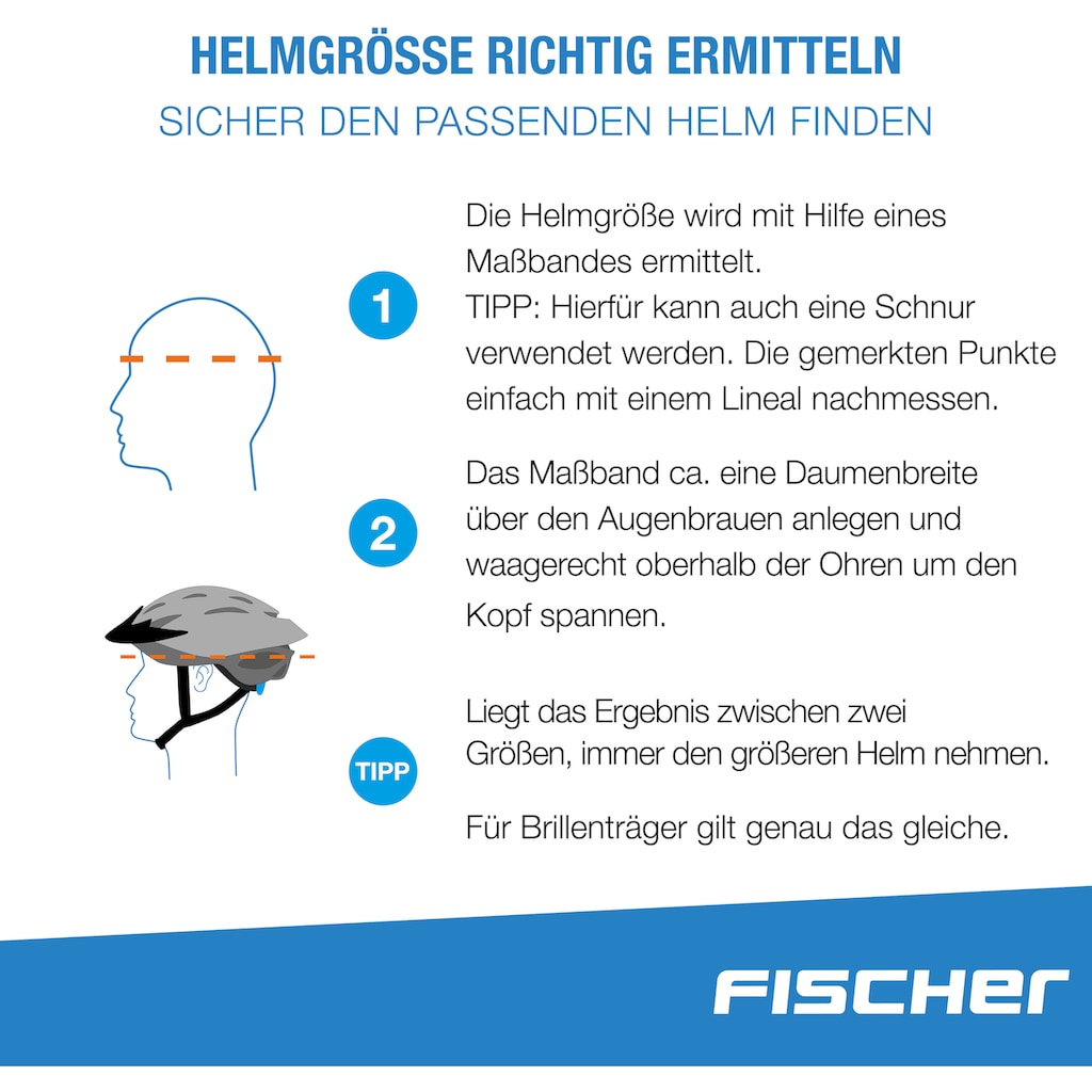 FISCHER Fahrrad Fahrradhelm »Fahrradhelm Urban Plus Dallas«