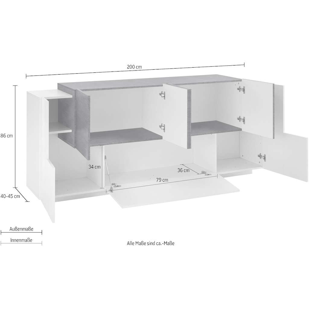 INOSIGN Sideboard »Coro«