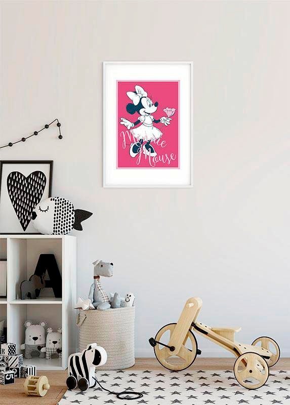 (1 Schlafzimmer, Disney, »Minnie Kinderzimmer, St.), Girlie«, Komar Wohnzimmer BAUR Mouse | Poster