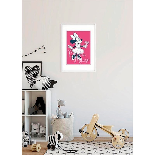 Komar Poster »Minnie Mouse Girlie«, Disney, (1 St.), Kinderzimmer,  Schlafzimmer, Wohnzimmer | BAUR