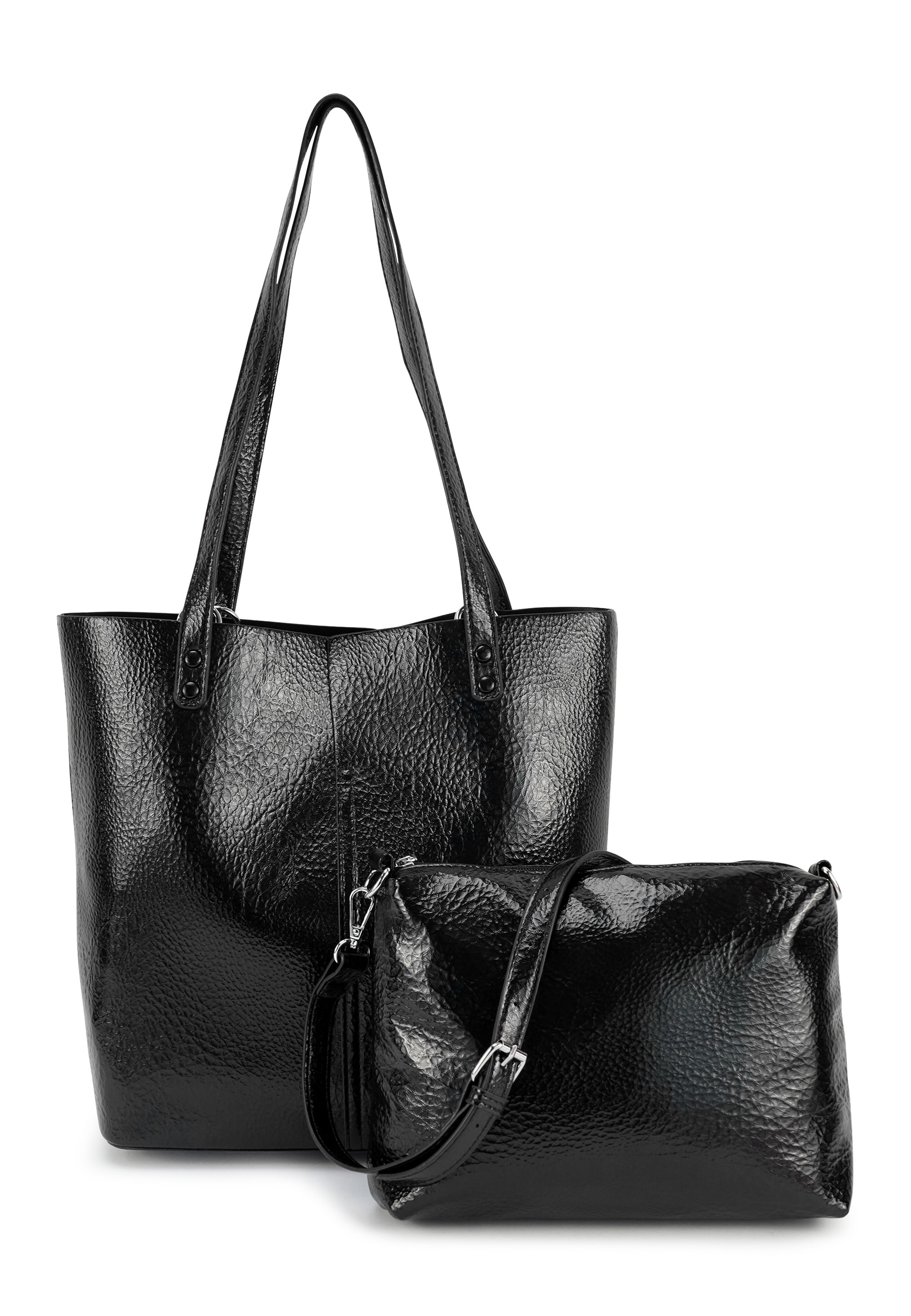 Harpa "CASSIDY" in Lackoptik inklusive Kosmetiktasche