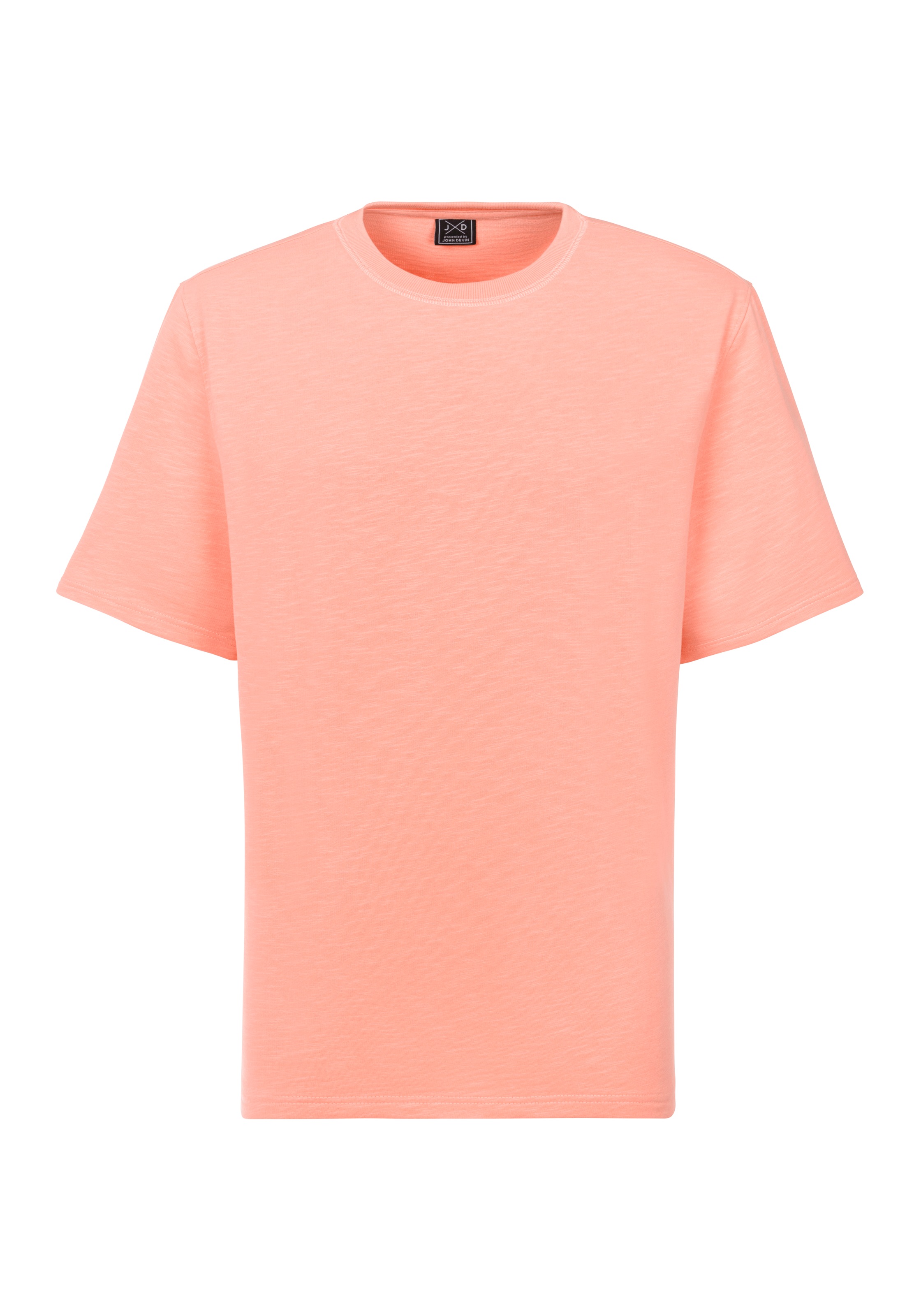 John Devin T-Shirt in Struktur-Qualität und modischen Farben günstig online kaufen