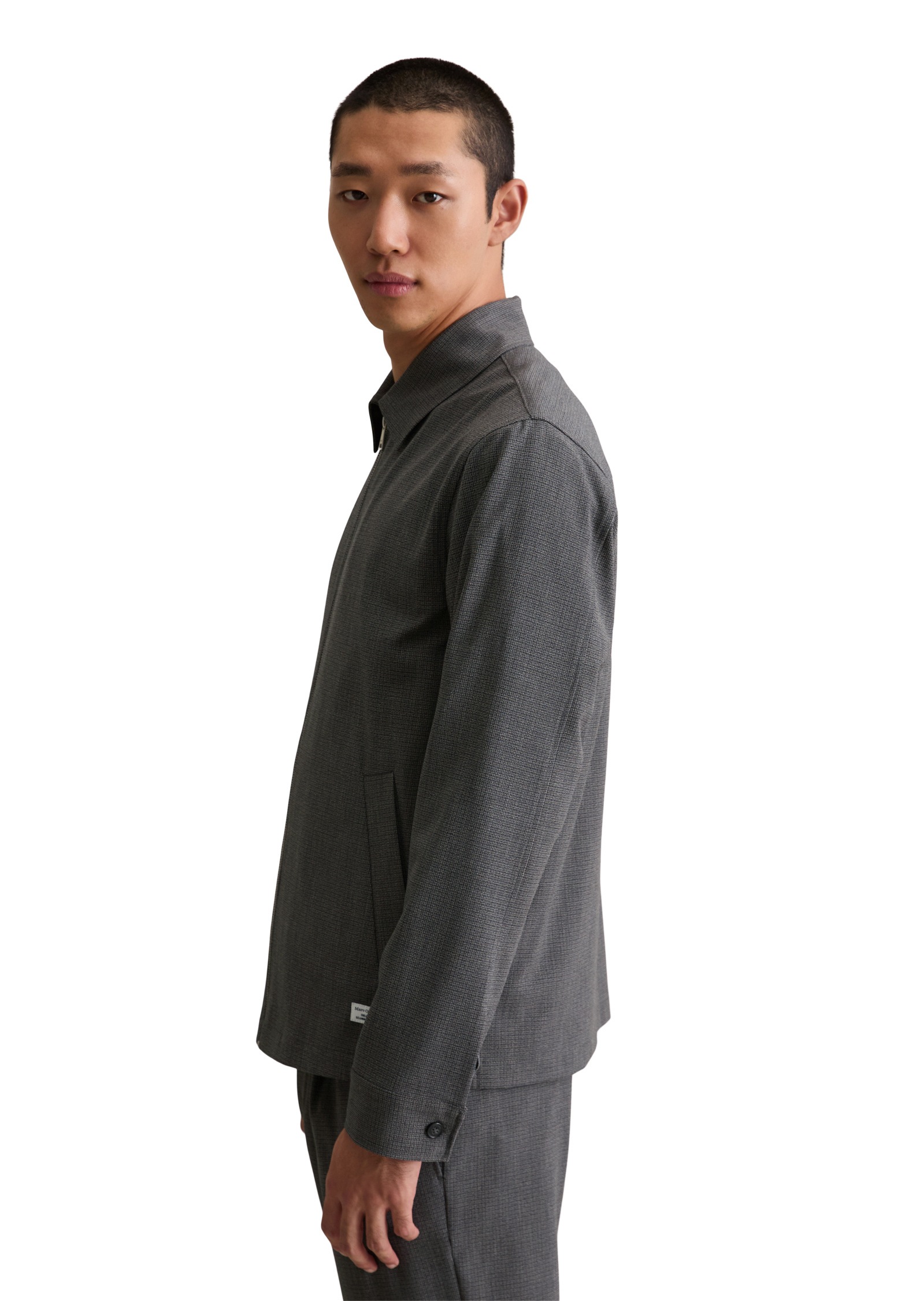 Marc O'Polo DENIM Kurzjacke »aus hochwertigem Material-Mix« ohne Kapuze