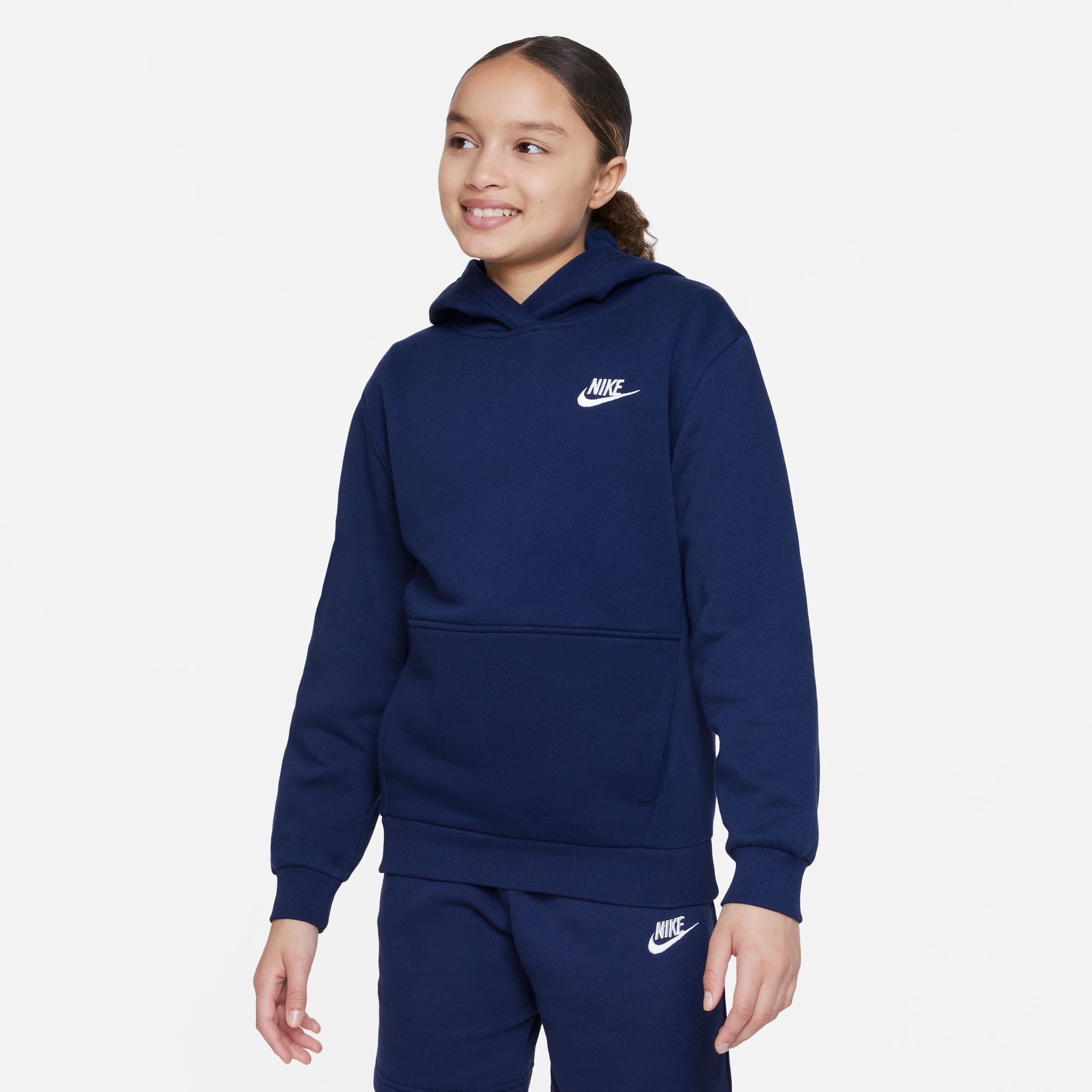 Nike Sportswear Kapuzensweatshirt »CLUB FLEECE BIG KID'S PULLOVER HOODIE«