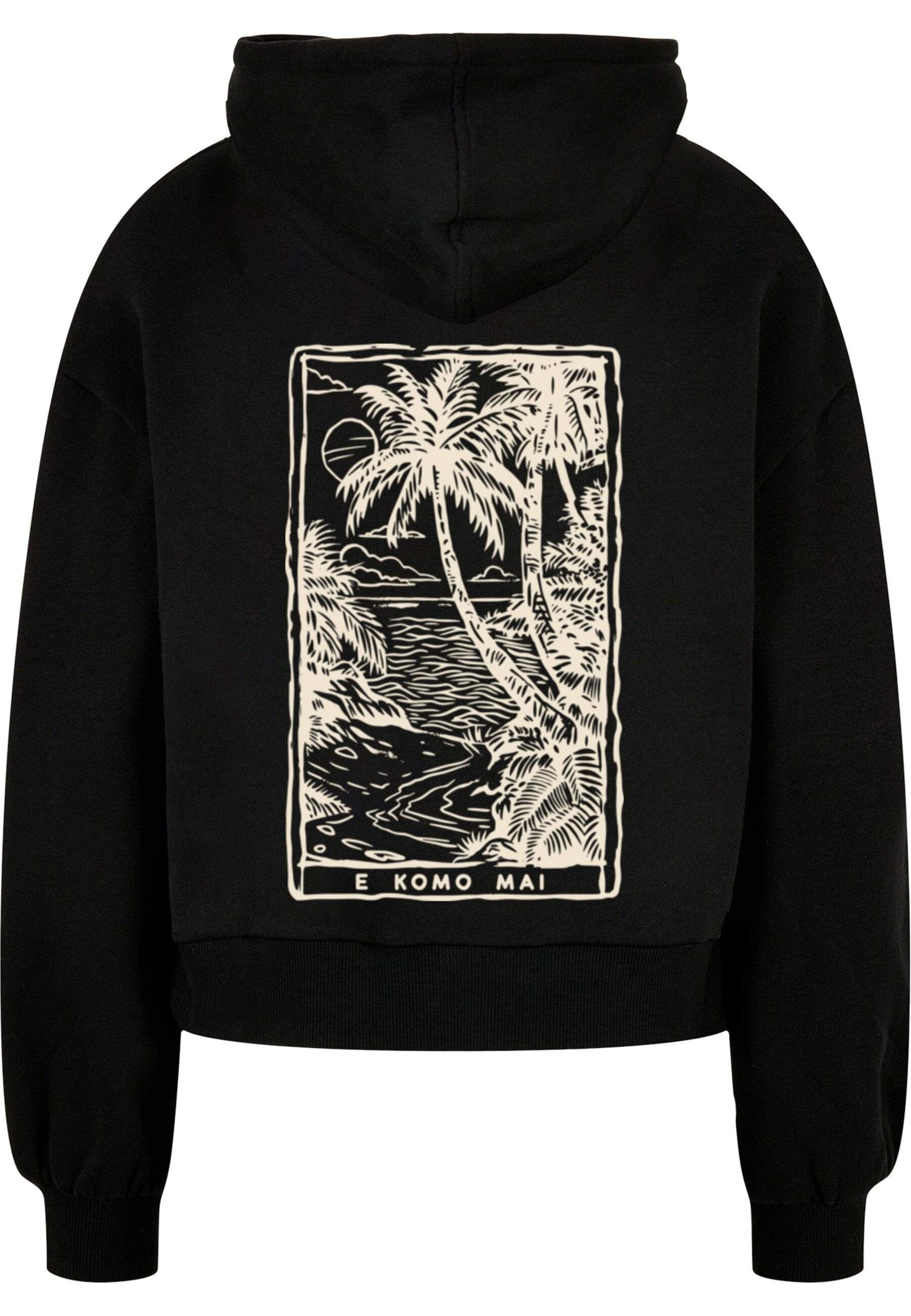 Merchcode Kapuzenpullover "Merchcode Ladies Hawai Oversized Hoody" 1 Stk. günstig online kaufen