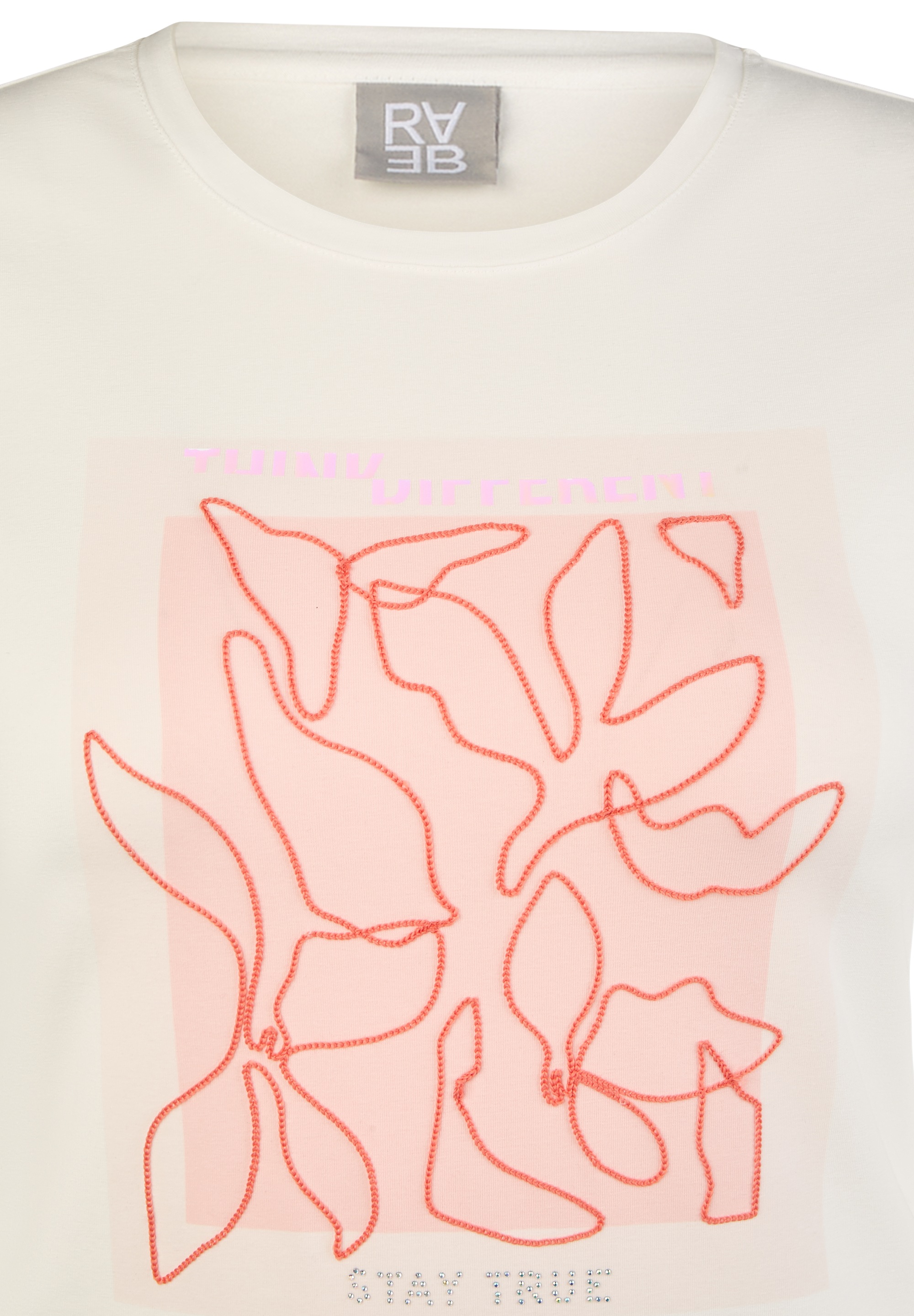 Rabe T-Shirt, mit Frontprint