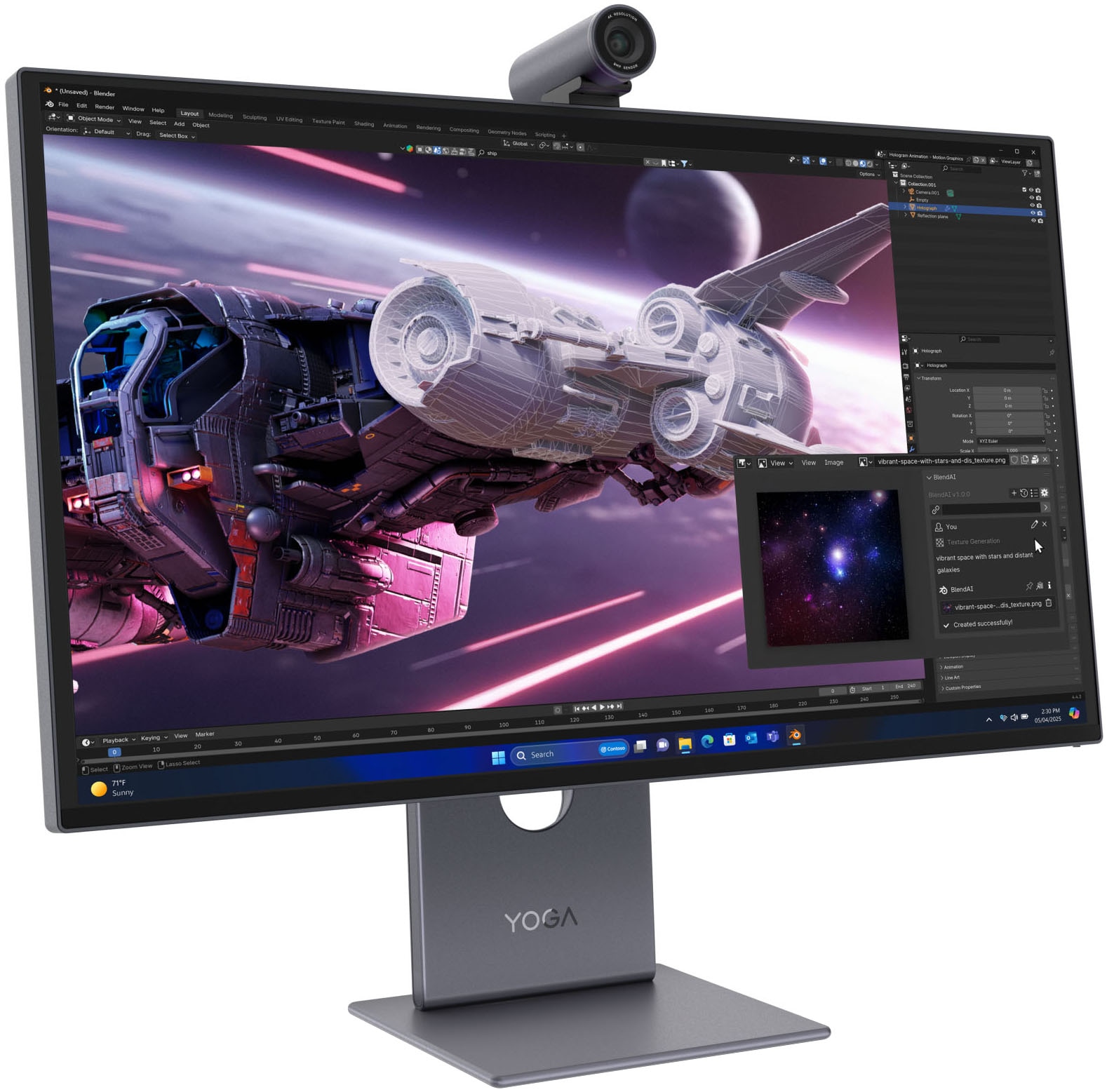 Lenovo Gaming-Monitor »27UD-10(C25270UQ0)« 68 cm/27 ″  3840 x 2560 px 4K+ Ultra HD 0,03 Reaktionszeit 120 Hz