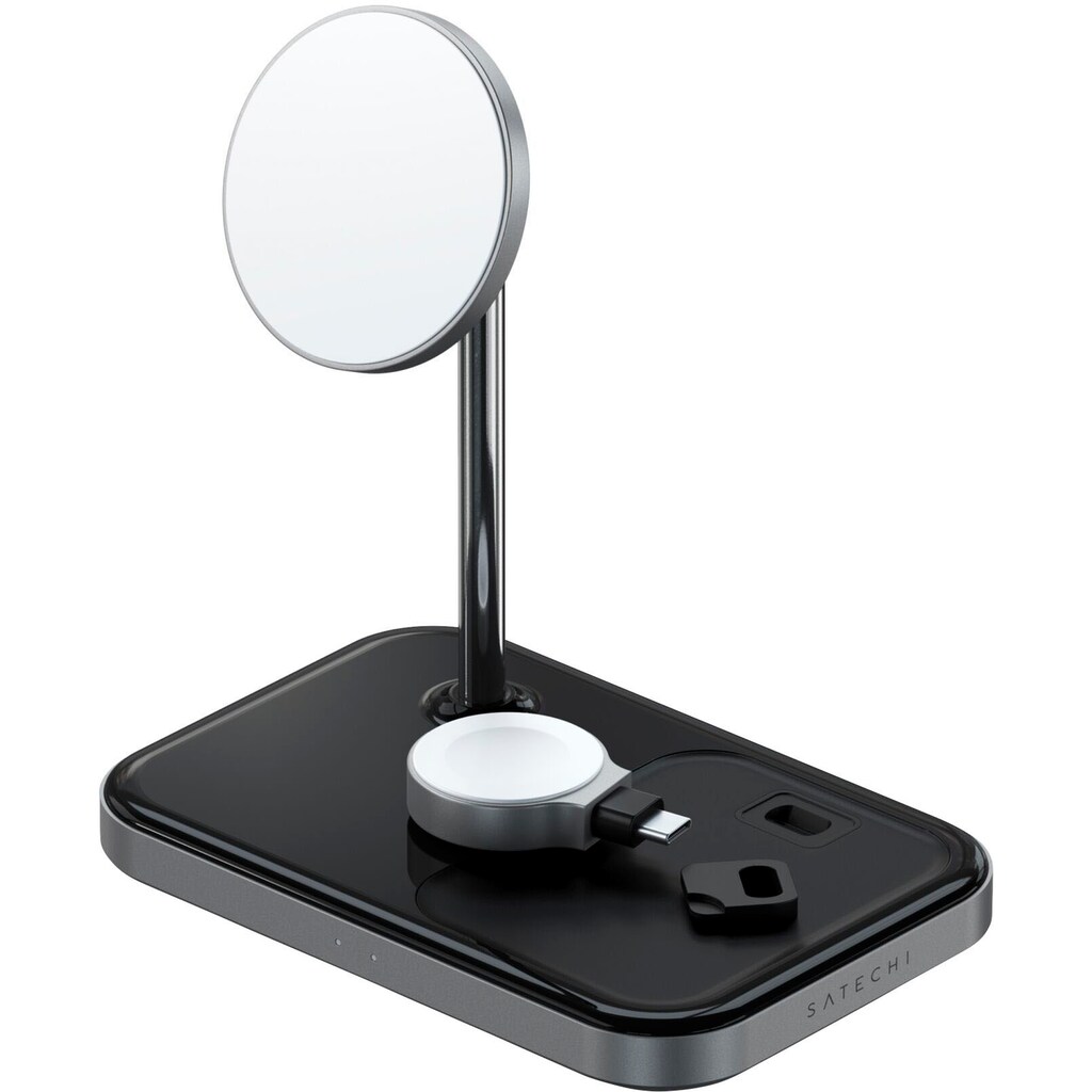 Satechi Wireless Charger »3-in-1 Magnetic Wireless Charging Stand«, (1 St.)