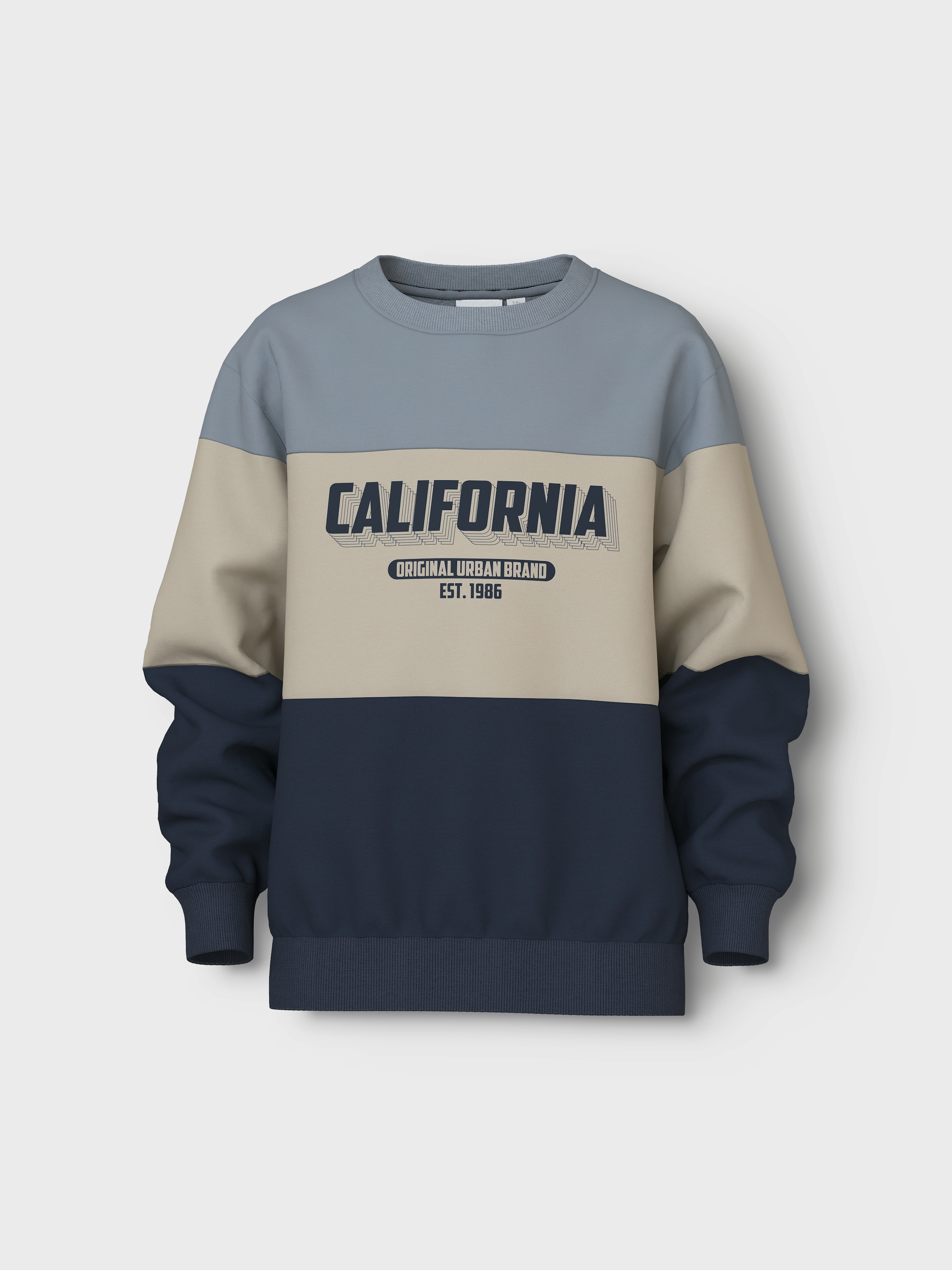Name It Sweatshirt »NKMVEMIL LS NREG SWEAT BRU«