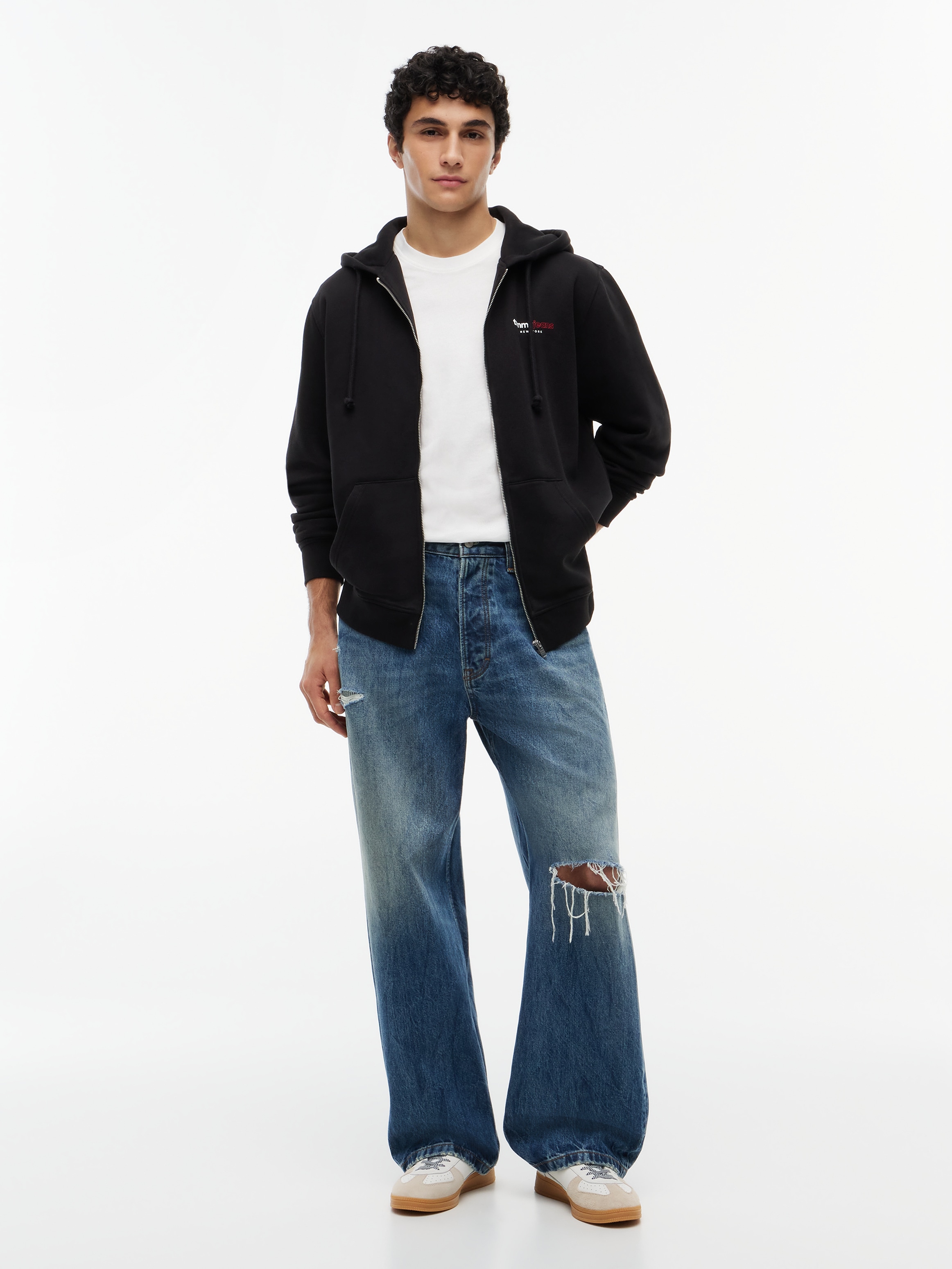 Tommy Jeans Kapuzensweatjacke »TJM REGULAR DNA BACKPRINT FULLZIP«