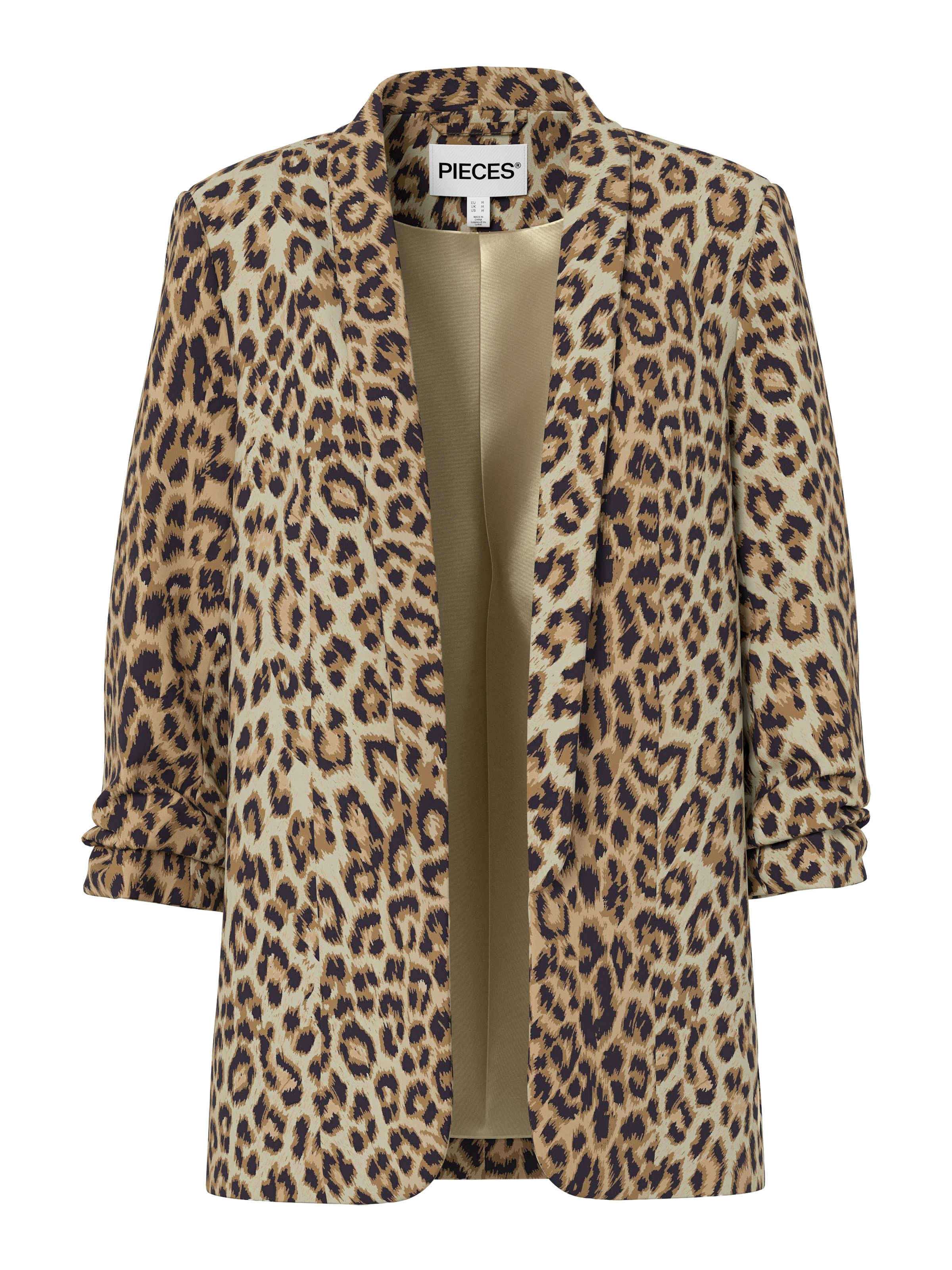 pieces Blusenblazer »PCBOSELLA 3/4 PRINTED BLAZER NOOS« mit 3/4 Ärmel