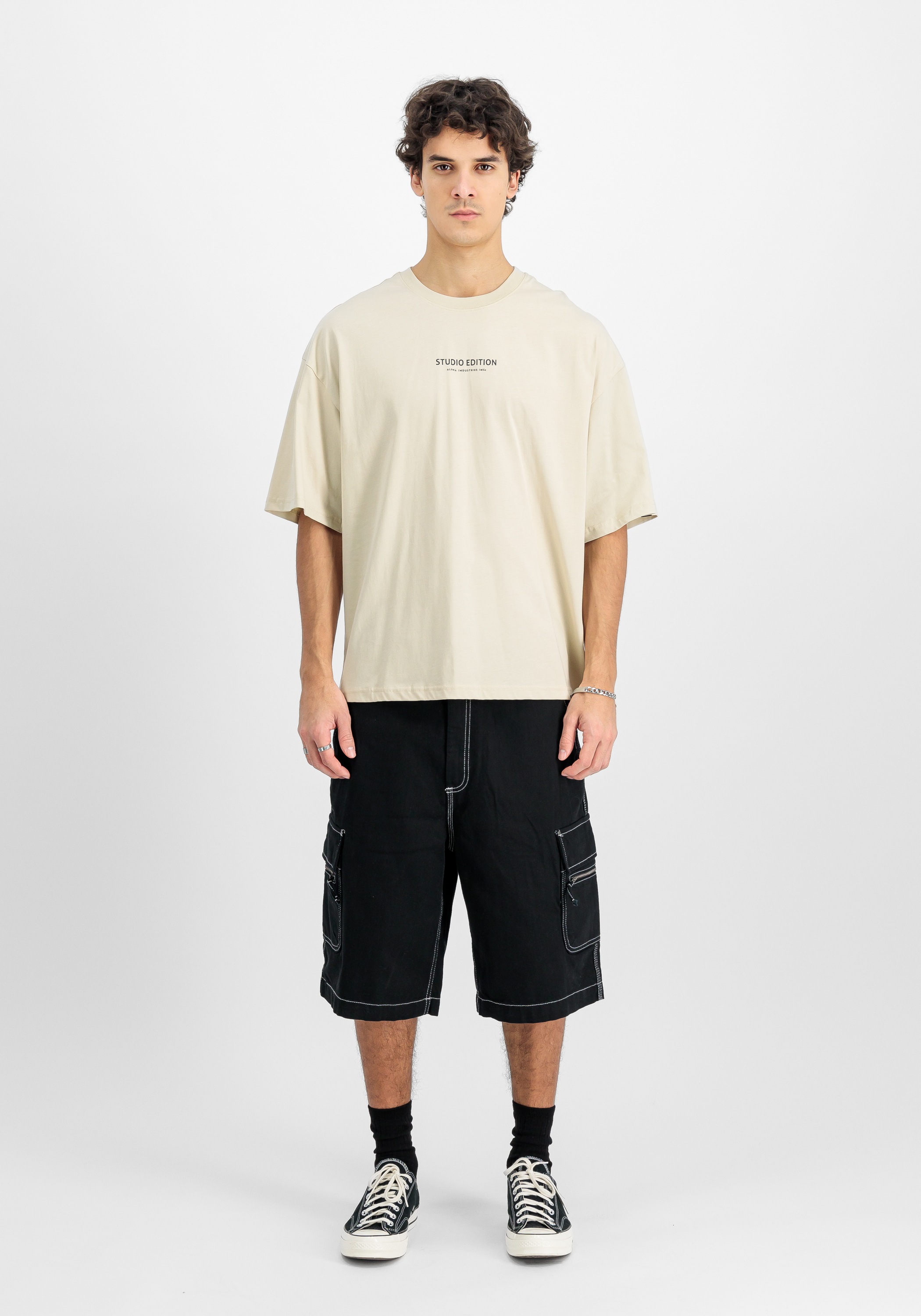 Thumbnail - Alpha Industries T-Shirt "Studio Edition Backprint T-Shirt"