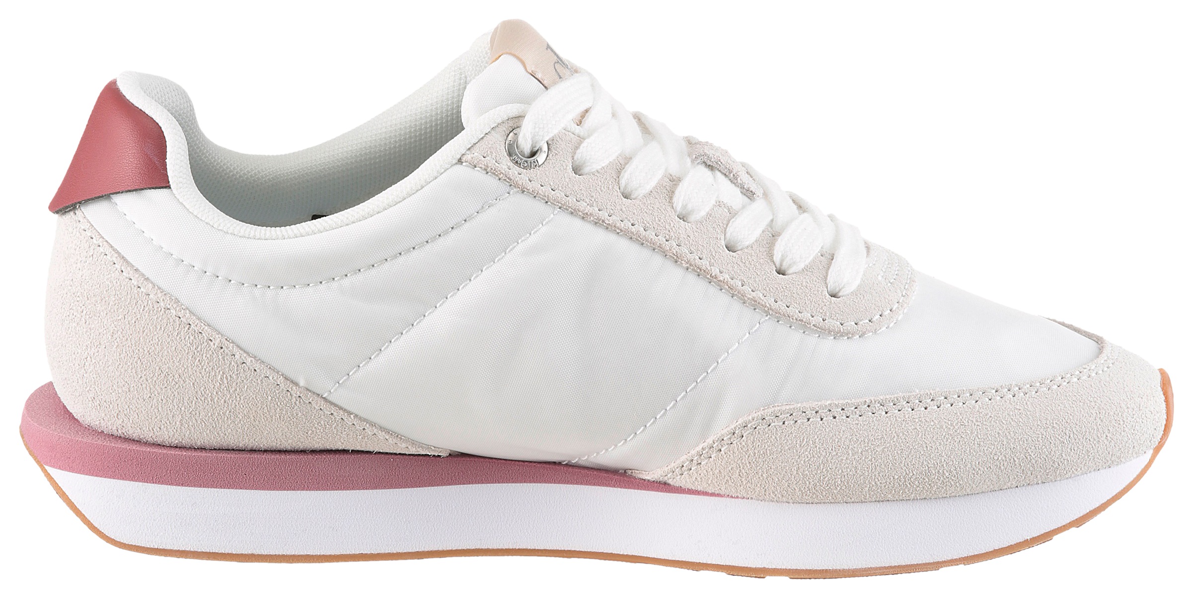 Calvin Klein Keilsneaker "RETRO RUNNER ESS MIX MAT" Schnürschuh, Halbschuh, günstig online kaufen