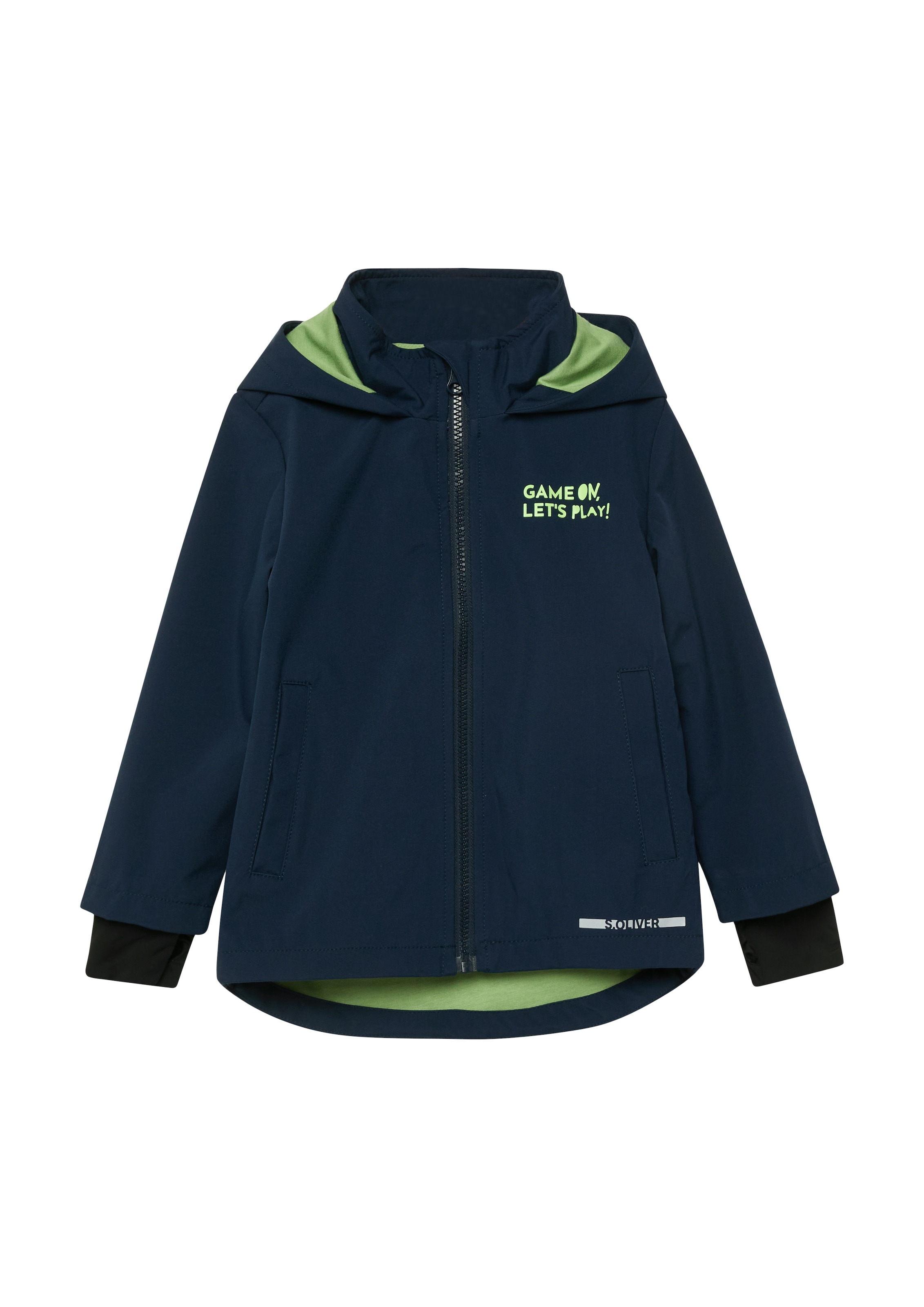 S.Oliver Junior Softshelljacke Mit Kapuze Mit Kapuze
