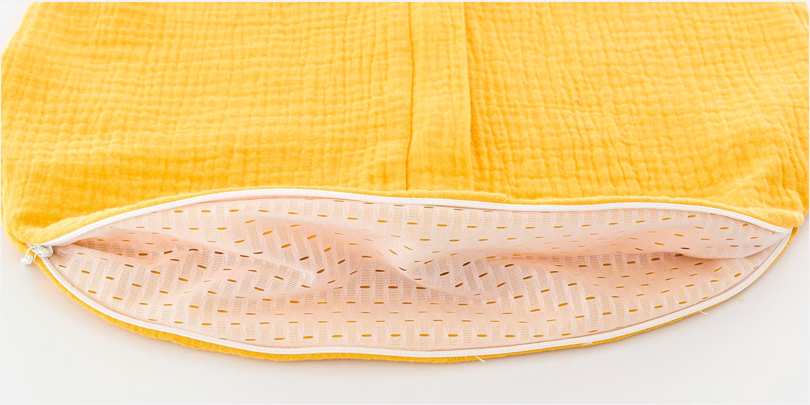 Thumbnail - Träumeland Babyschlafsack "Sommerschlafsack LIEBMICH Baumwollmusselin, in den Größen 60-110"