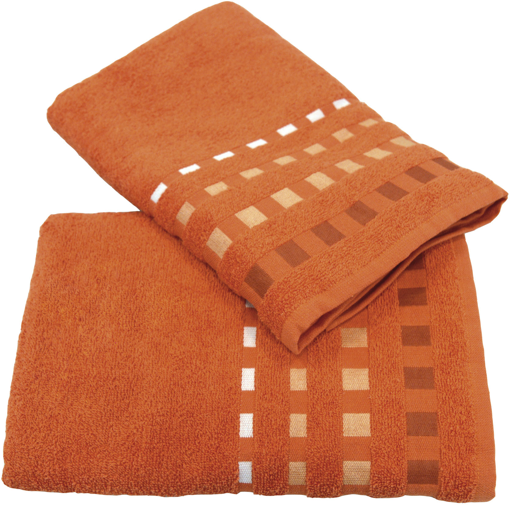 my home Handtuch Set mit Bordüre, aus tlg., auf Set, BAUR »Nela«, Rechnung 100% | einfarbiges Walkfrottier, 6 Handtuch-Set Baumwolle
