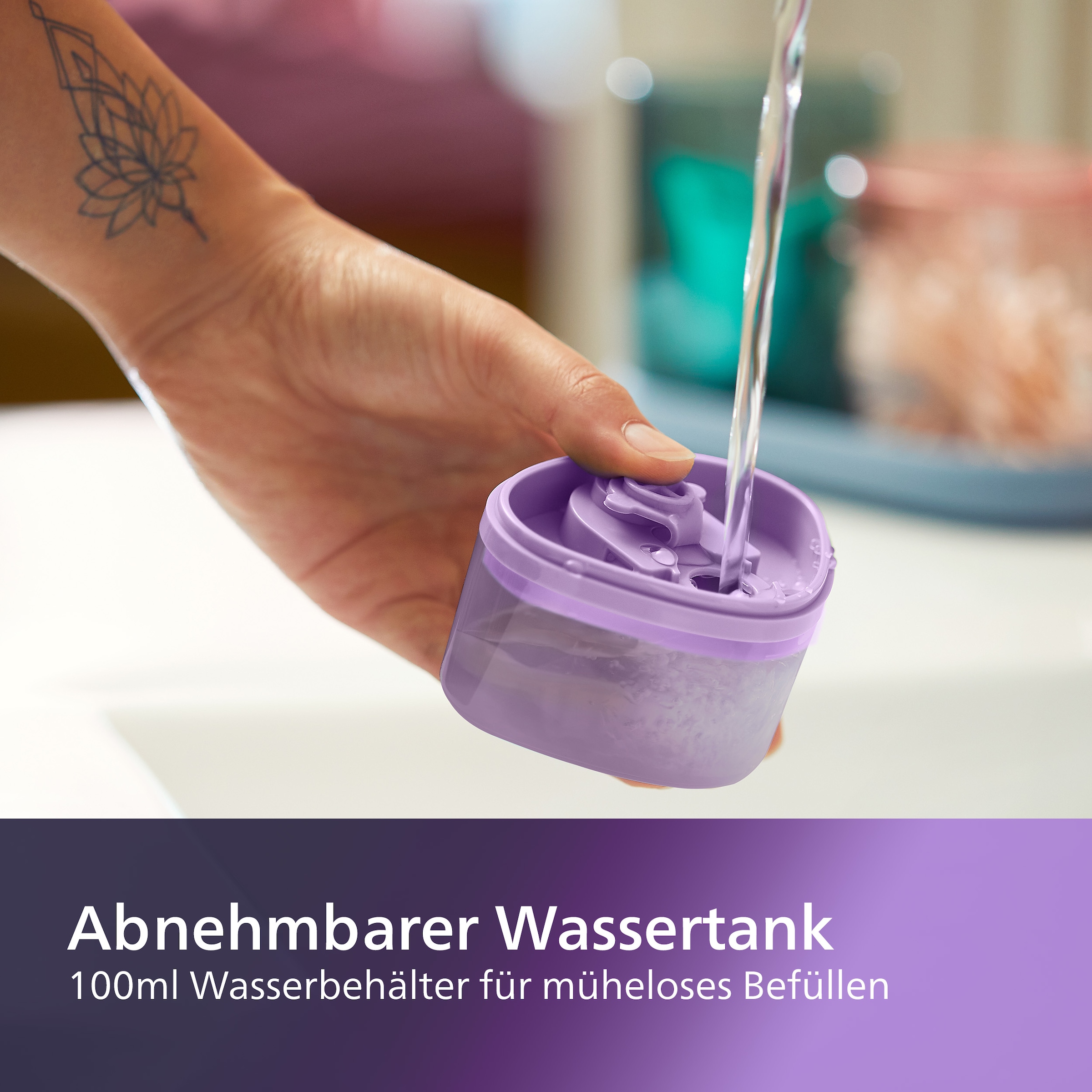 Philips Dampfbürste »STH3010, 100 ml abnehmbarer Wassertank«, 1000 W, Steamer zum Glätten und Auffrischen von Kleidung