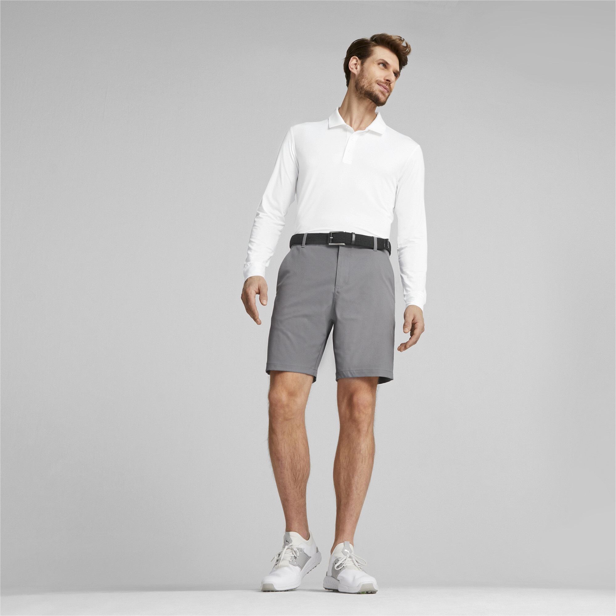 PUMA Poloshirt »YouV Long Sleeve Golfpolo Herren«