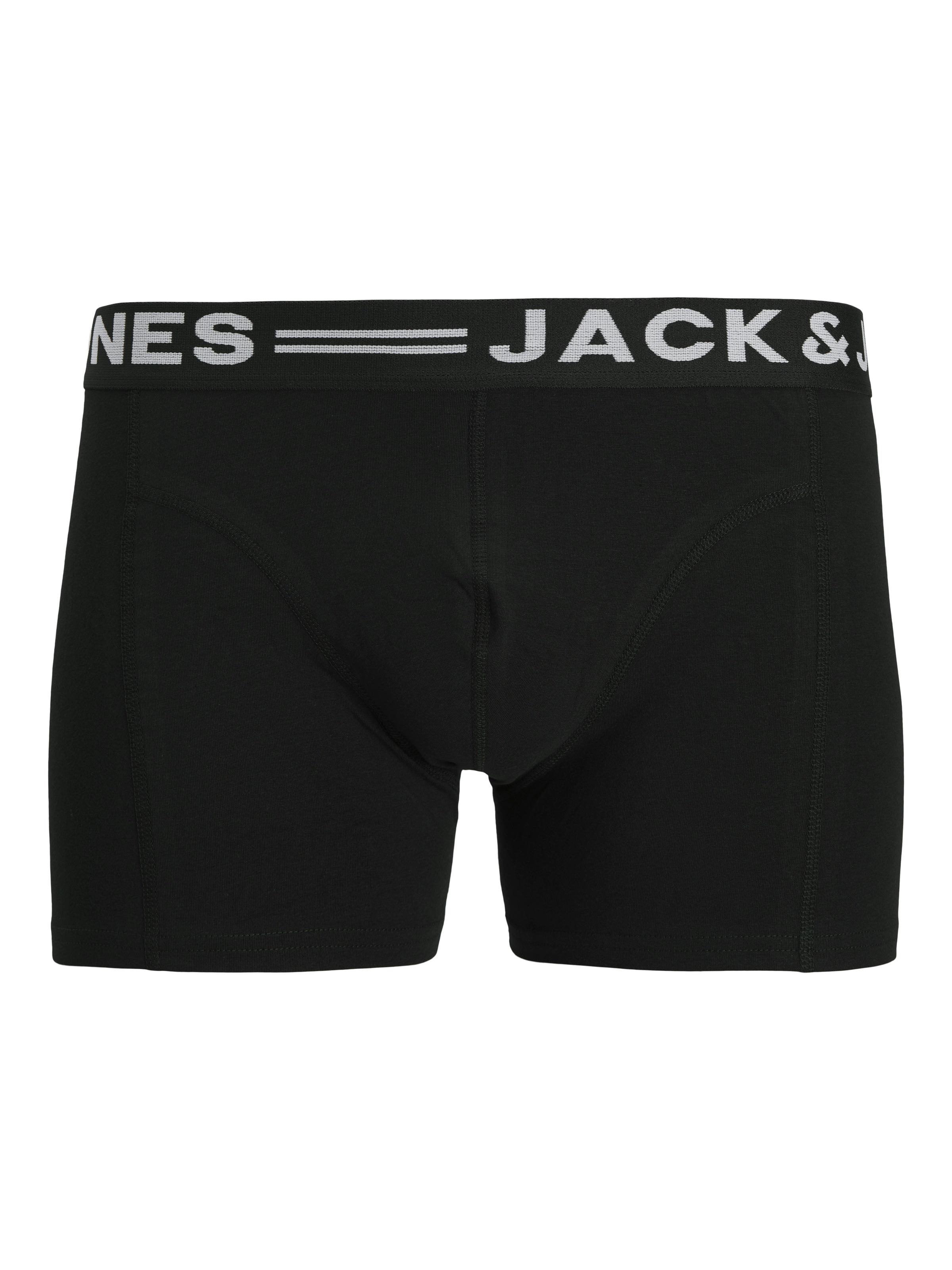 Jack & Jones Boxer "Sense Trunks" Packung, 3er-Pack, 3 Stk. Baumwollmischun günstig online kaufen