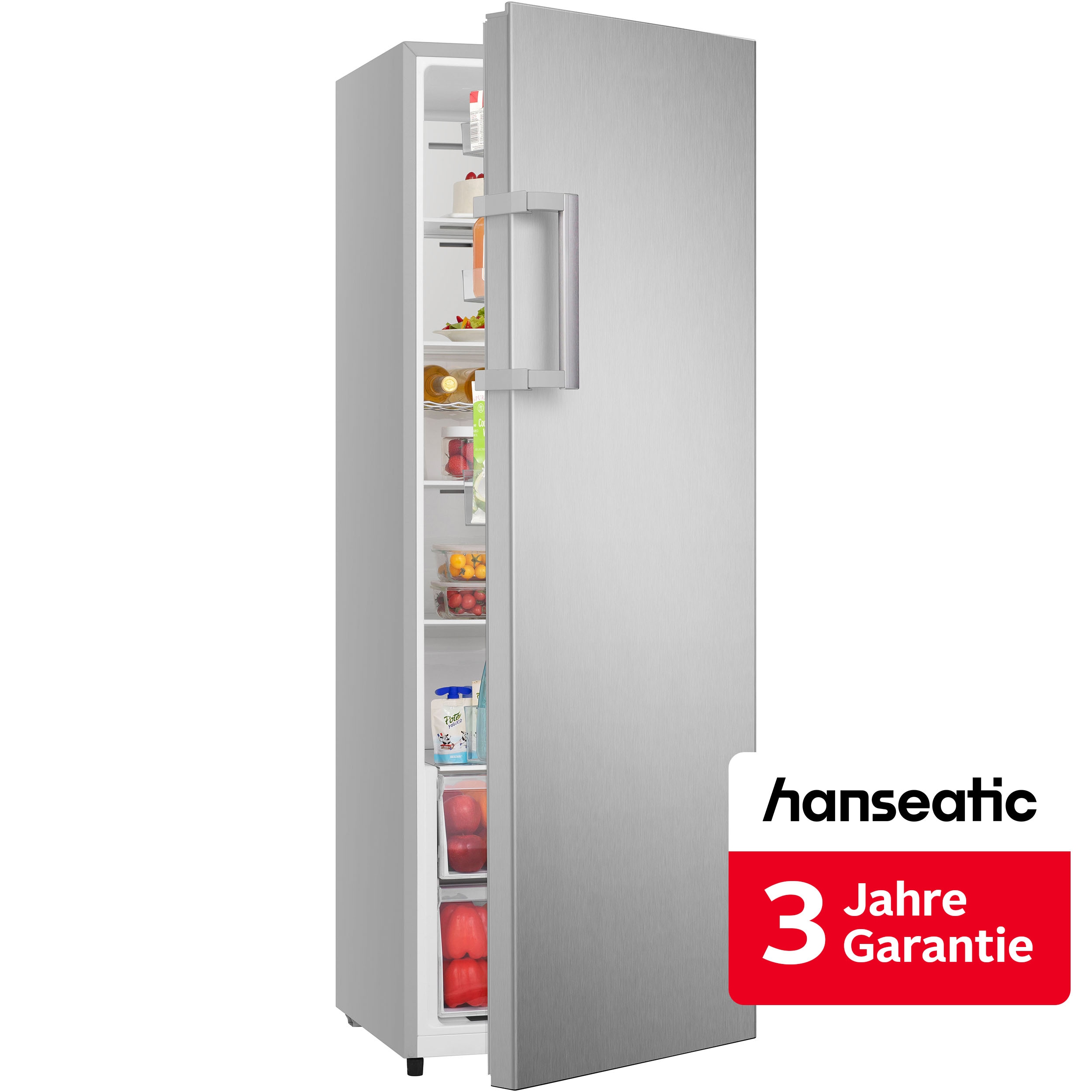 Hanseatic Kühlschrank "HKS17260CI" 172 cm hoch 59,5 cm breit inkl. 3 Jahre Herstellergarantie