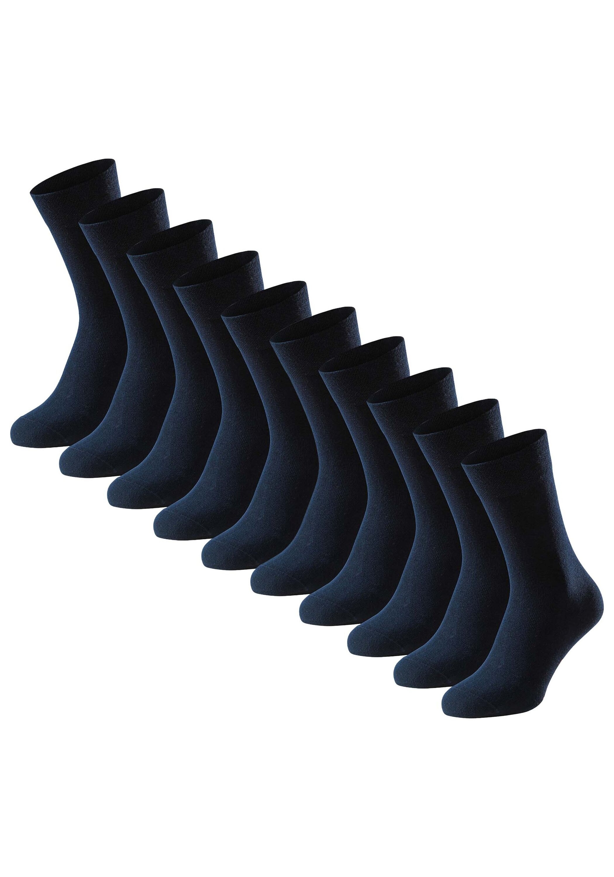 Schiesser Kurzsocken "Socken Bluebird 10P 10er Pack" 10 Paar tlg.