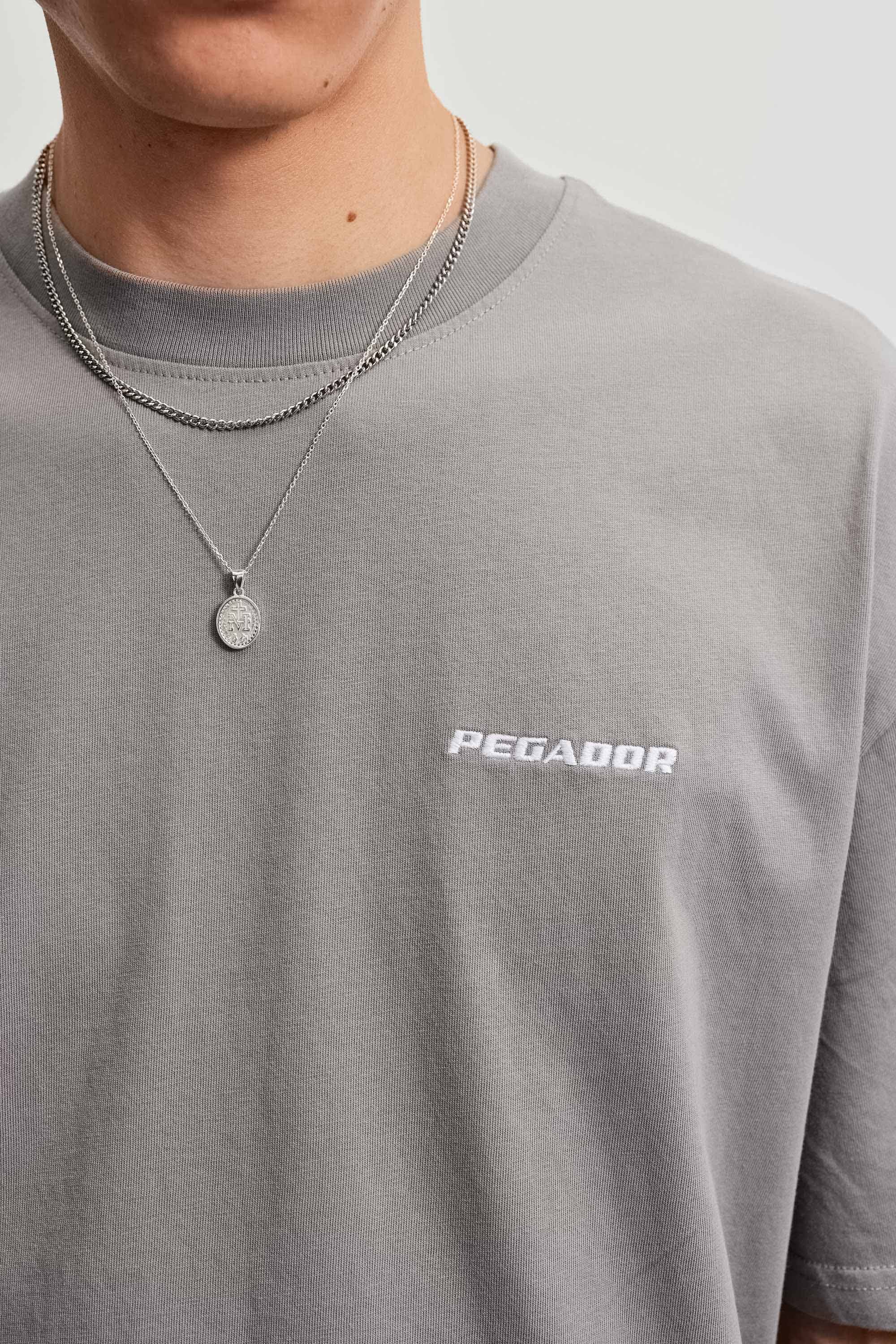 PEGADOR T-Shirt »LOGO OVERSIZED TEE« Baumwolle, oversize